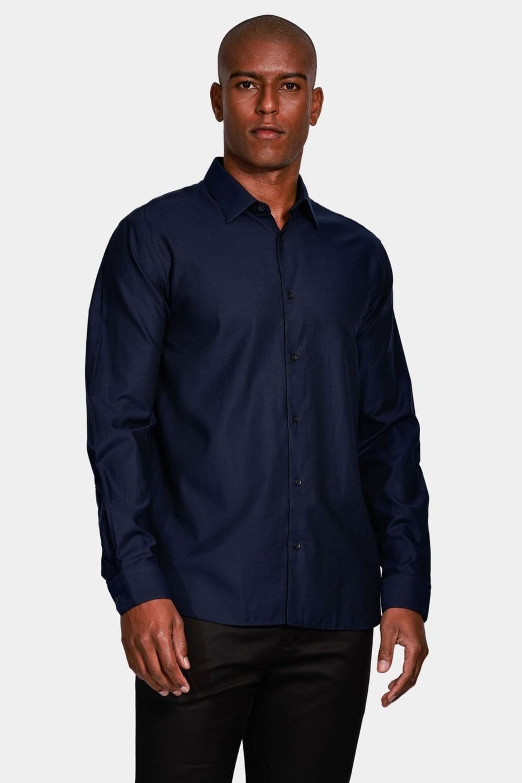 Camisa Aramis Manga Longa Regular Marinho