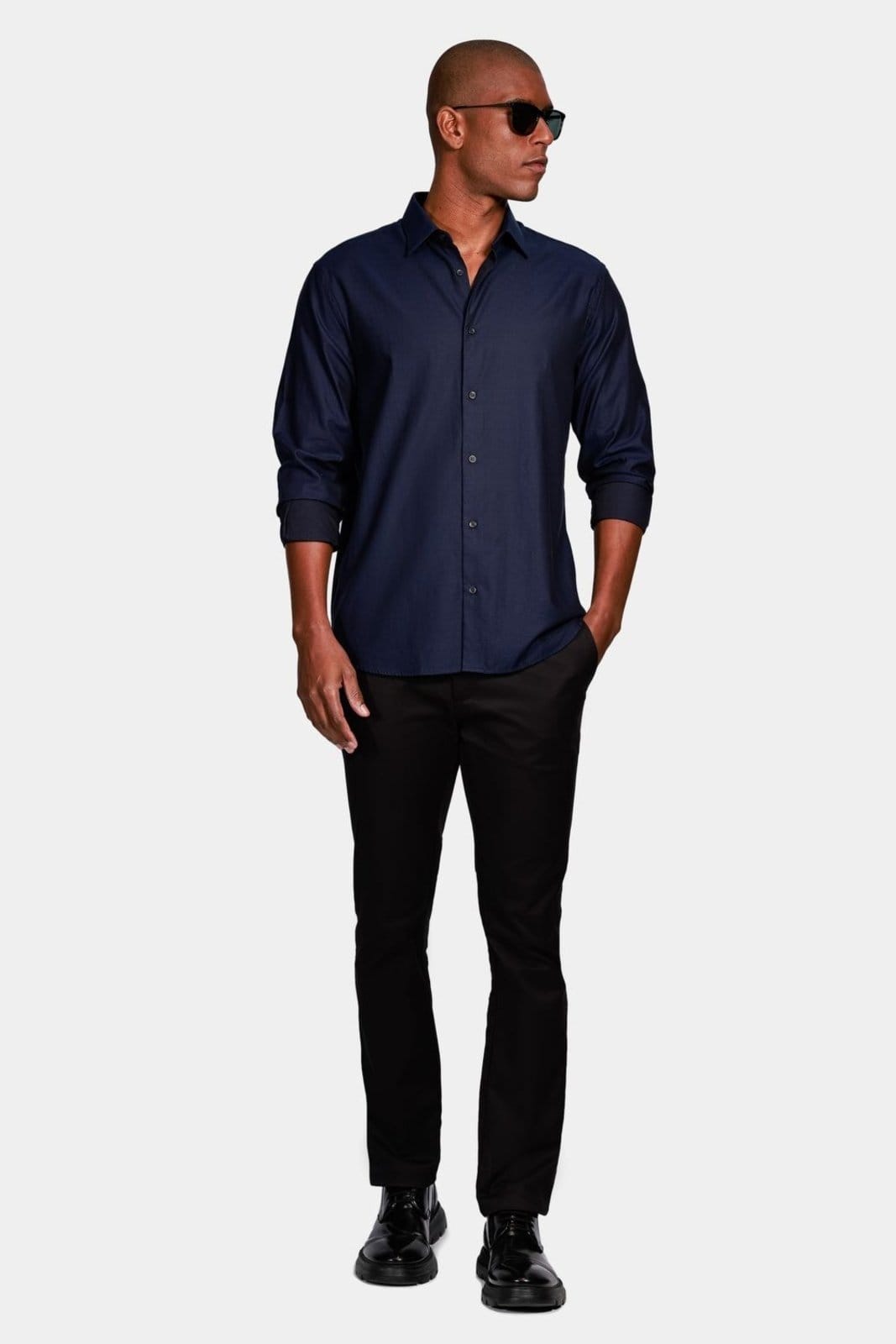 Vista 2 Camisa Aramis Manga Longa Regular Marinho Aramis azul marinho