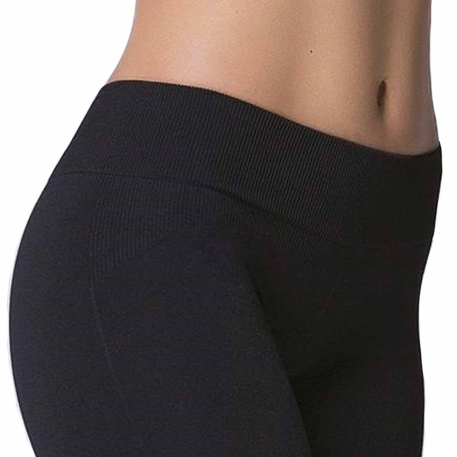 Vista 2 Bermuda Selene Sem Costura Feminina SELENE preto