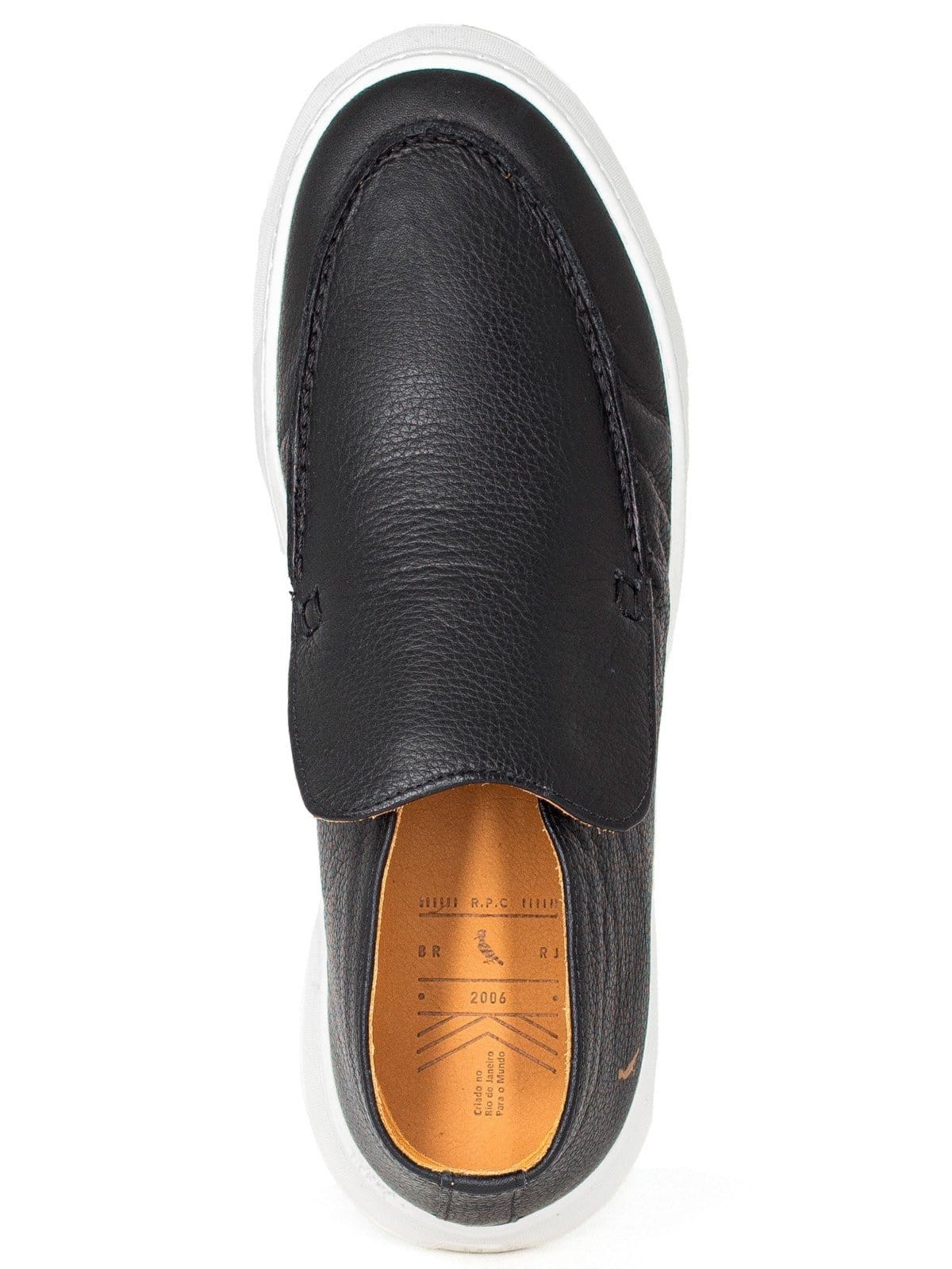 Vista 2 Bota Masculina Reserva Go Blazer High Couro Cano Baixo Confortável RESERVA GO preto