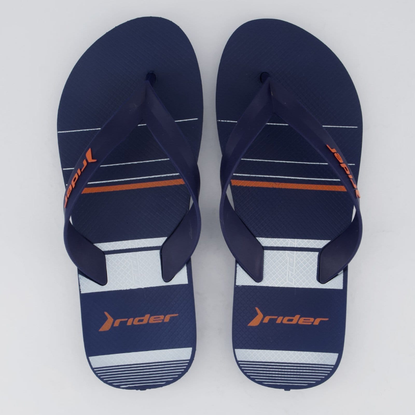 Chinelo Rider Feel Urban e Laranja