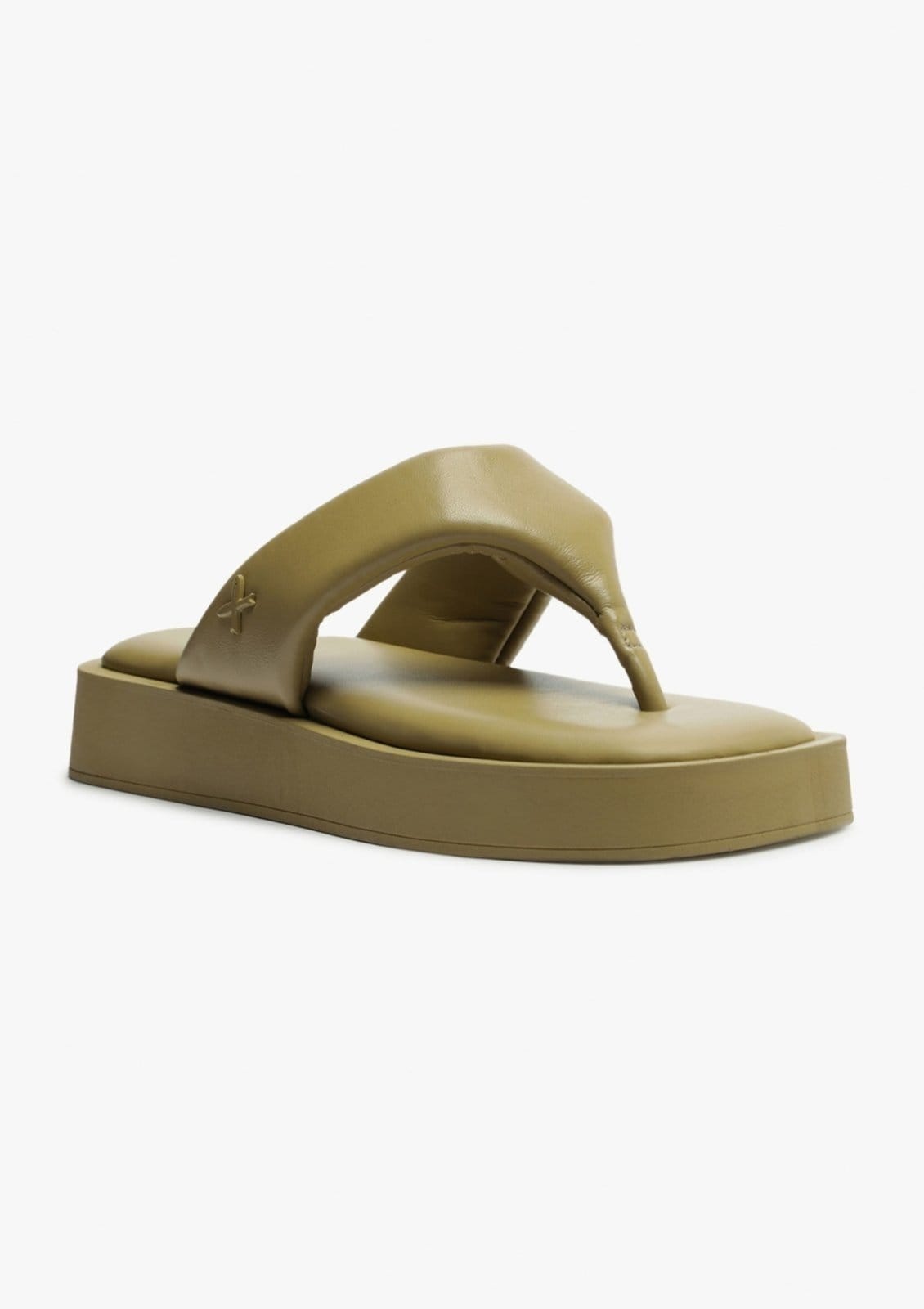 Vista 2 Sandália Solar Hering Flatform Feminina Hering verde