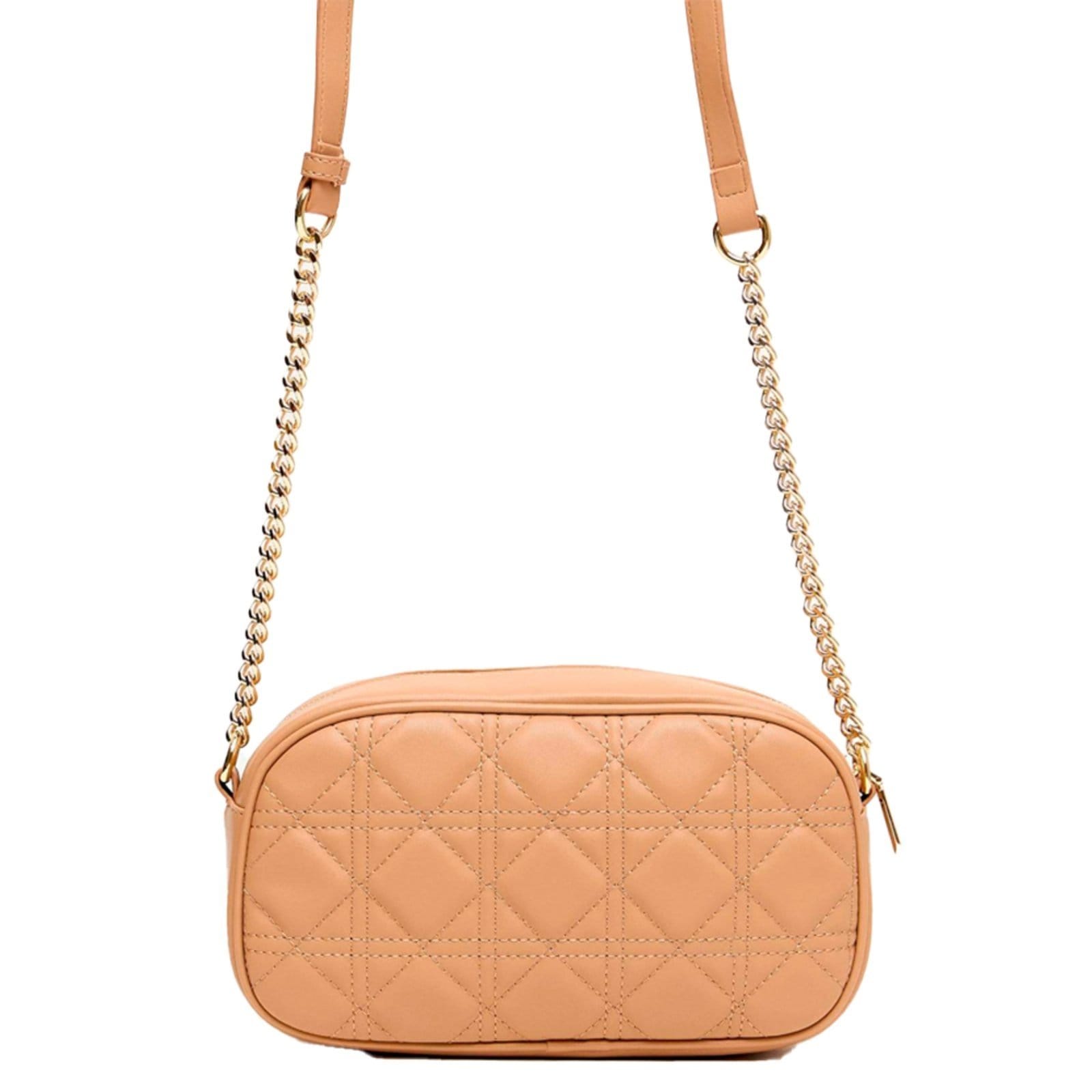 Vista 2 Bolsa Crossbody Lança Perfume Matelasse Ve25 Feminino Lança Perfume bege