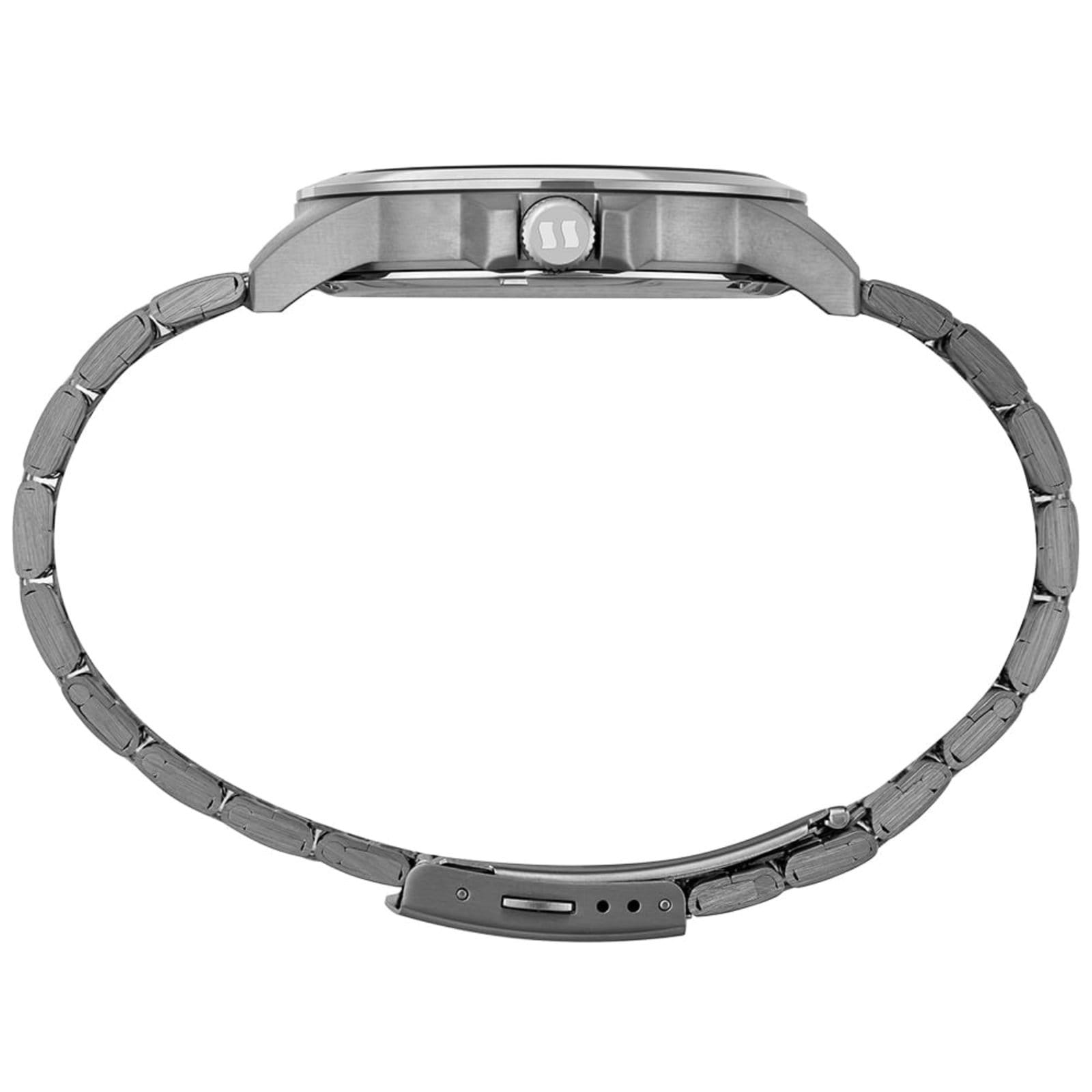 Vista 2 Relógio Masculino Seculus Analógico Mostrador Cinza Seculus prata