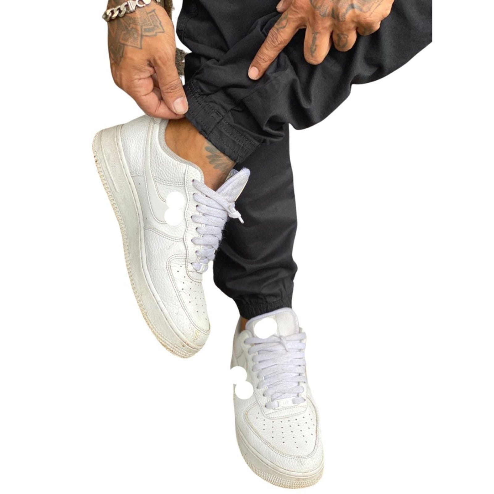 Vista 2 Calça Jogger Masculina Preta Jeans Loka preto