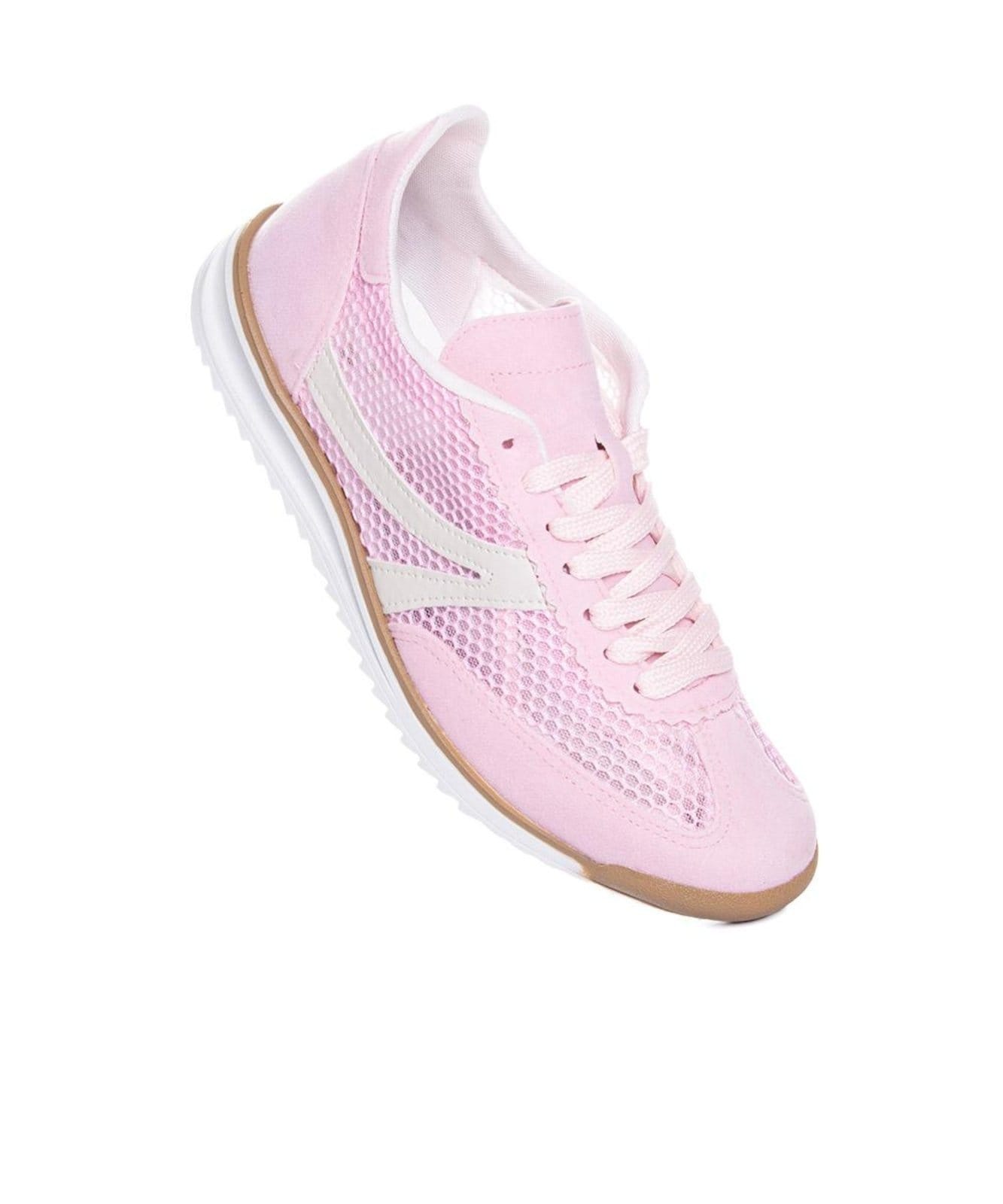 Vista 2 Tênis Feminino Pixolé Casual Kat Rosa Incolor Pixolé incolor rosa