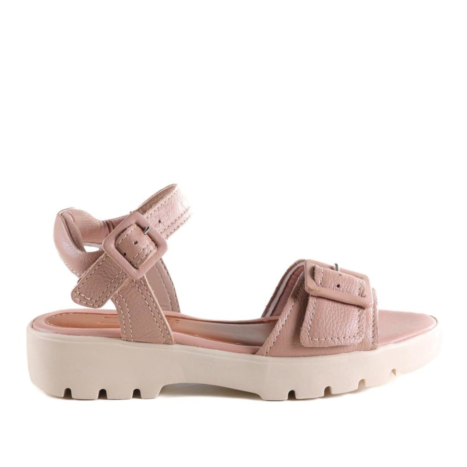 Sandália Feminina Zariff Tratorado 740 Nude Incolor