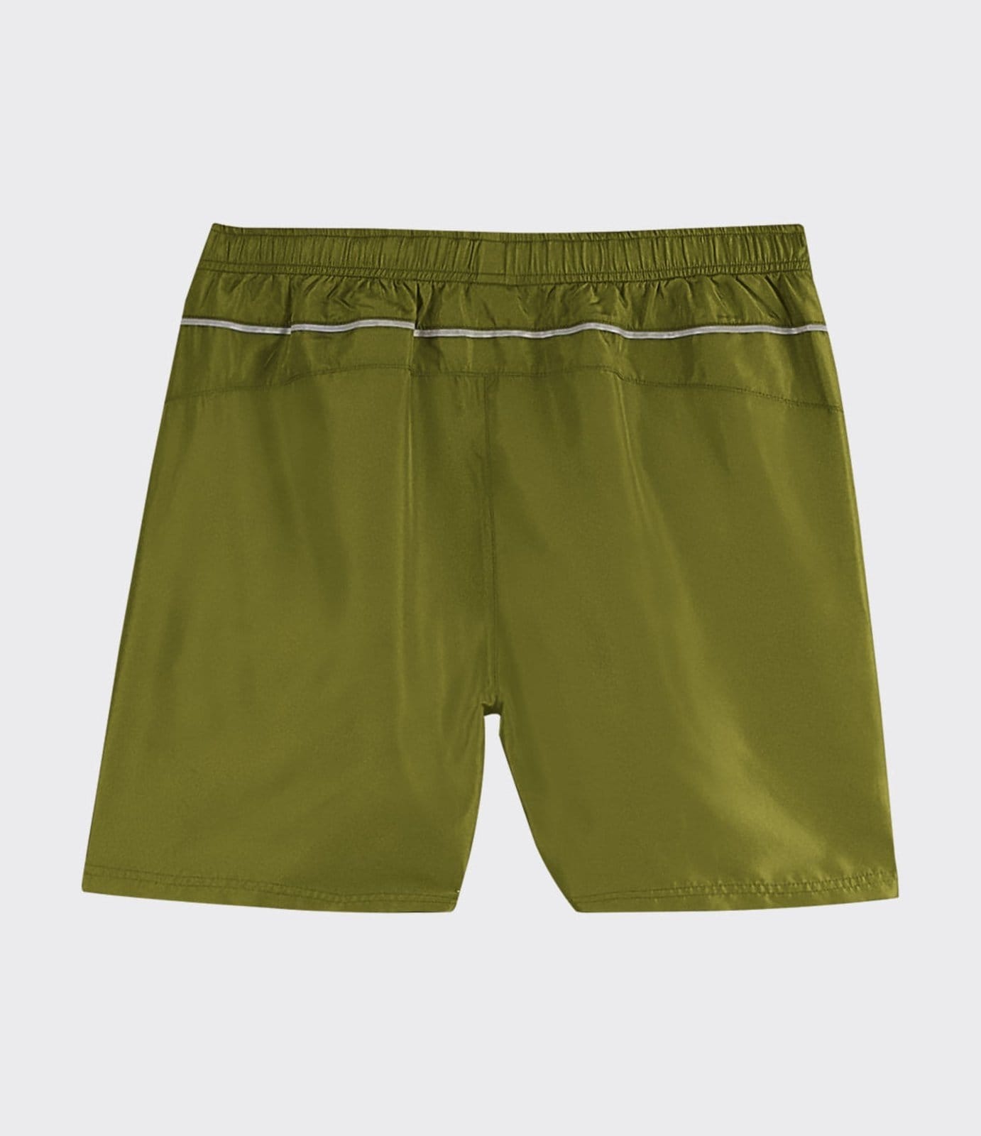 Vista 2 Shorts Masculino Abertura Lateral Em Tafetá Enfim verde