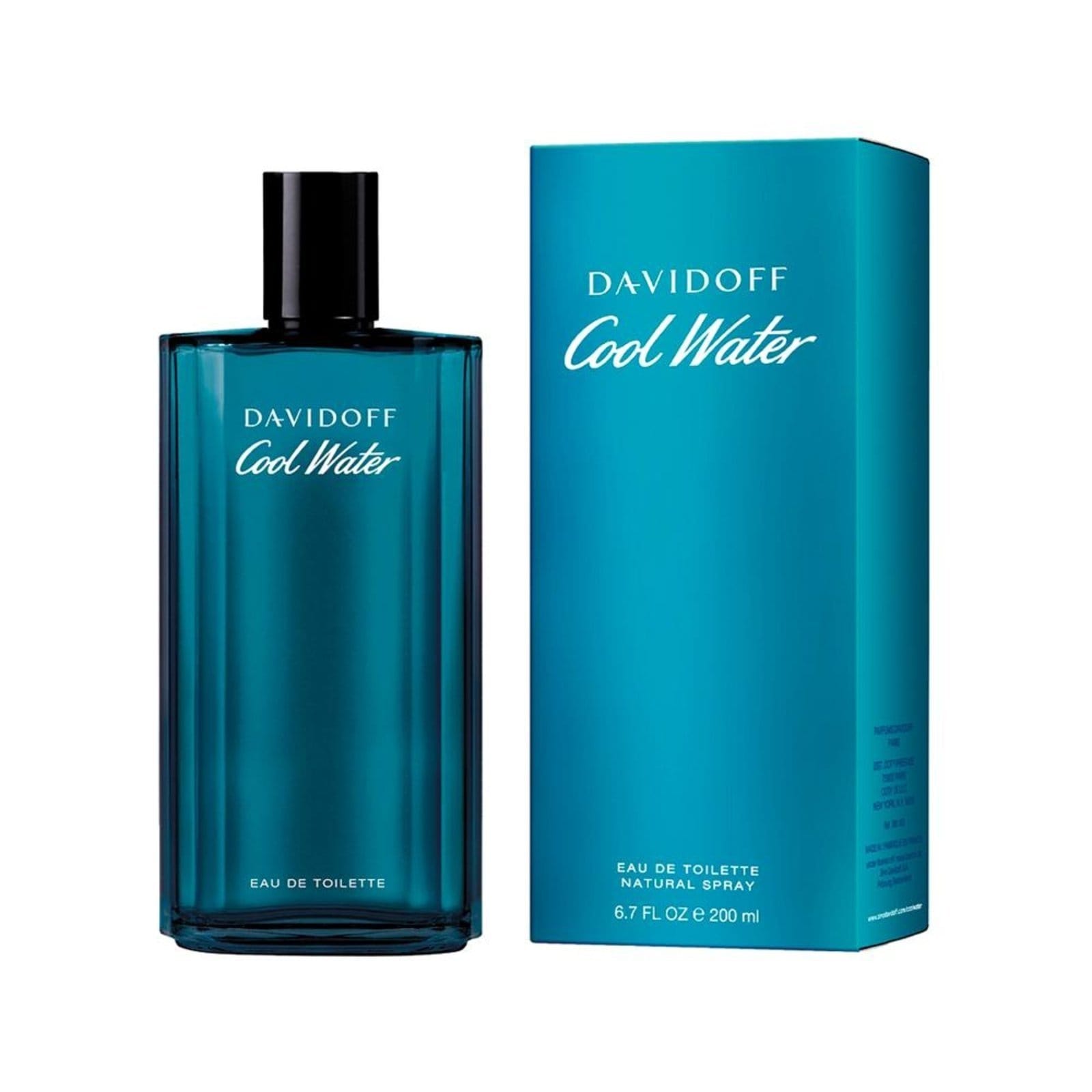 Vista 2 Davidoff Cool Water Eau de Toilette Perfume Masculino 200ml Davidoff incolor