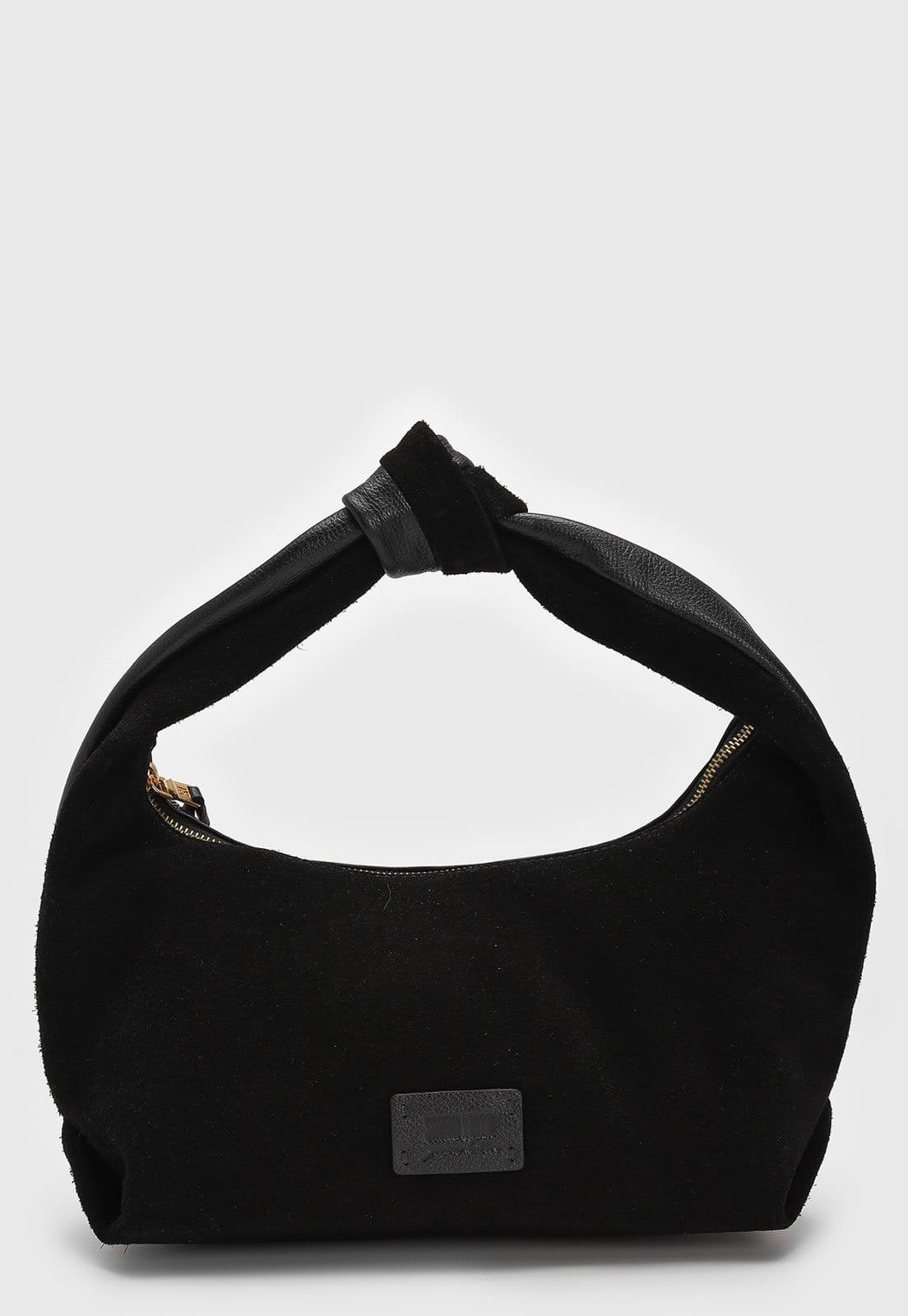 Bolsa Tiracolo Santa Lolla Suede Preta