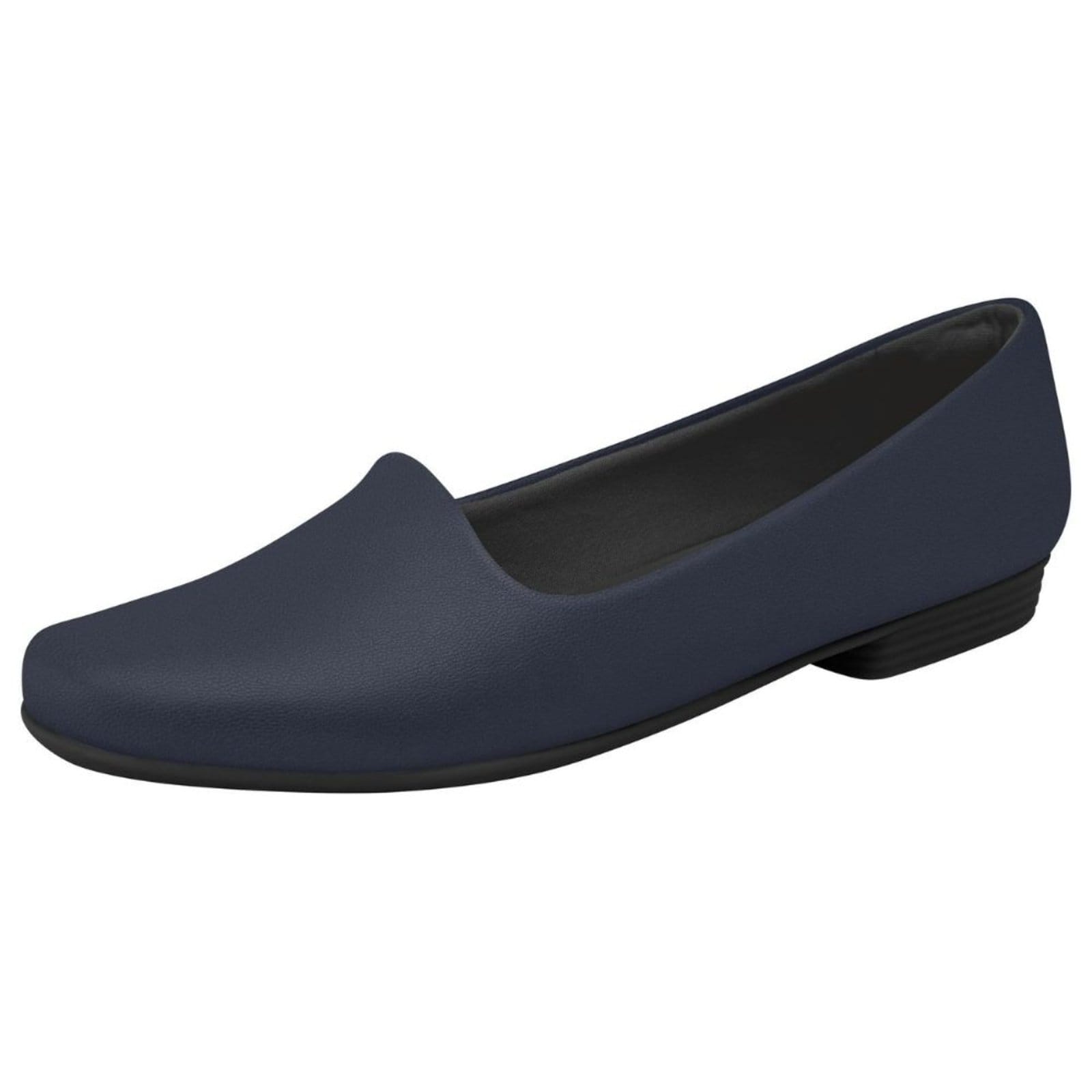 Vista 2 Sapatilha Feminina Raquel Navy Piccadilly 25 Piccadilly preto navy
