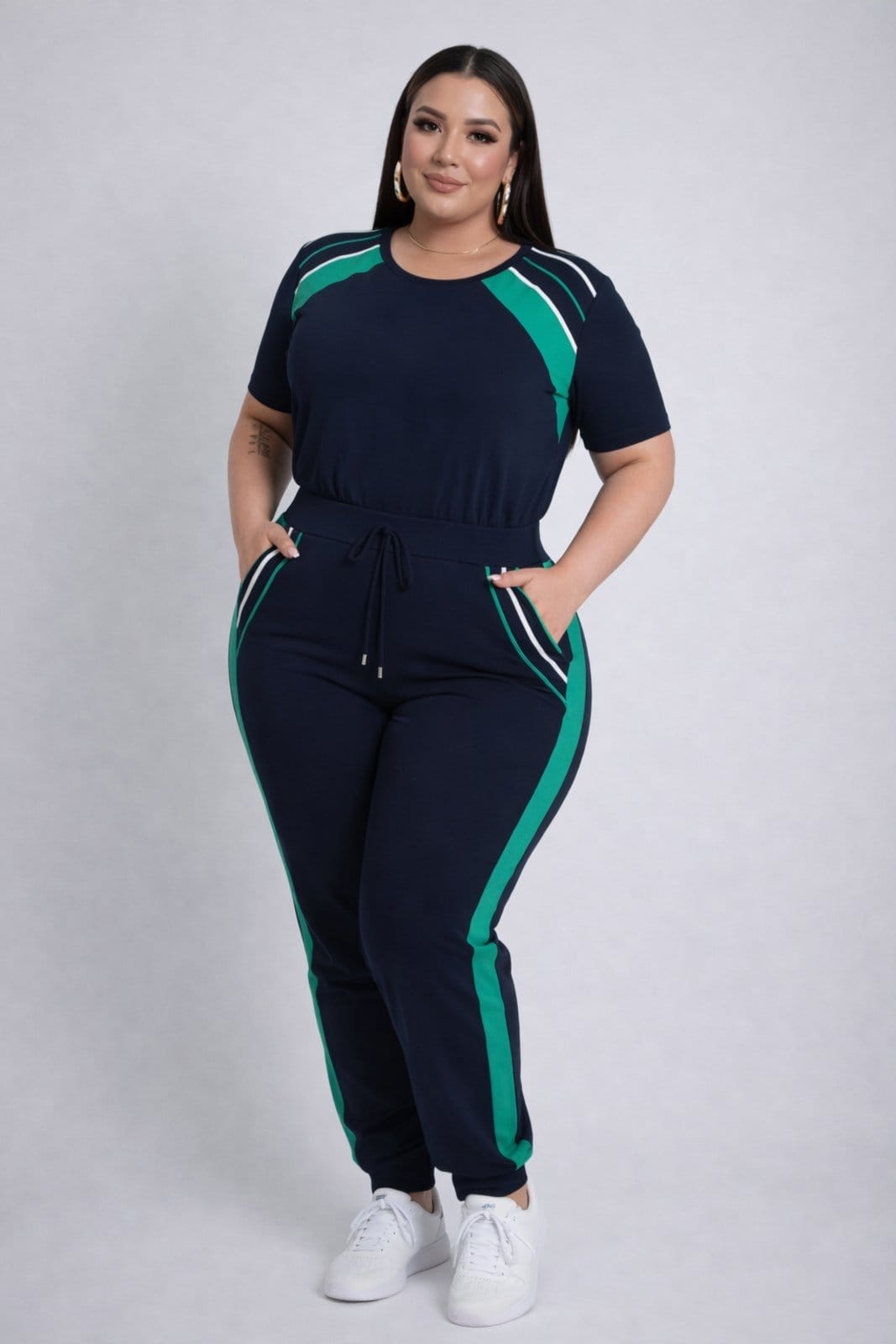 Conjunto Feminino D Bell Outlet Fashion Bela Escuro