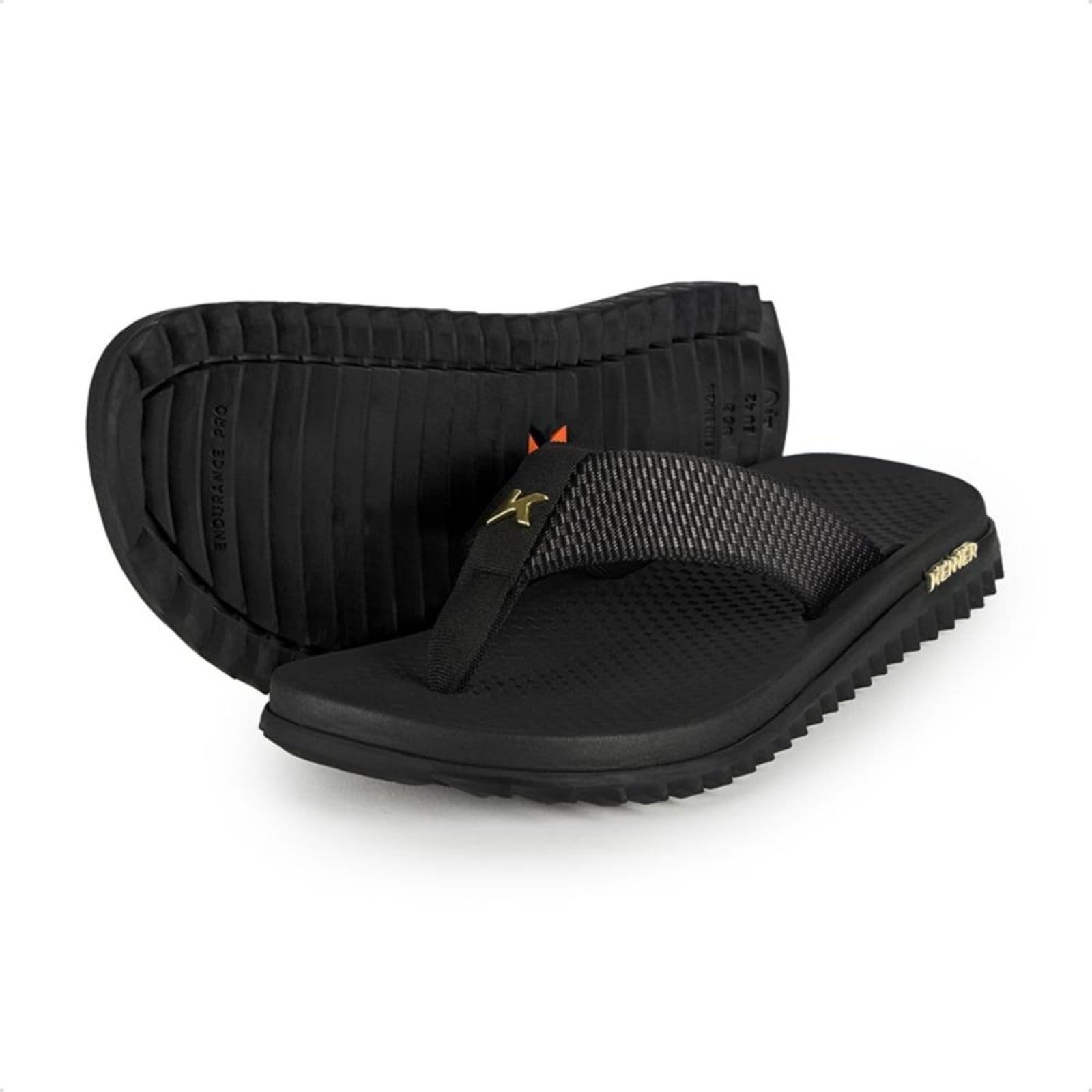 Vista 2 Chinelo Kenner Masculino Kivah Pro Dots 745 preto