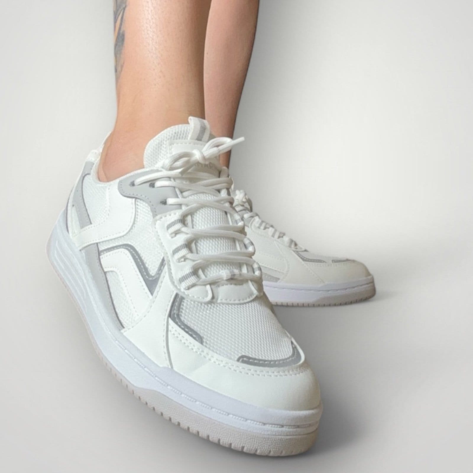 Vista 2 Tênis Feminino Sola Alta Ramarim 2563132-1 RAMARIM cinza