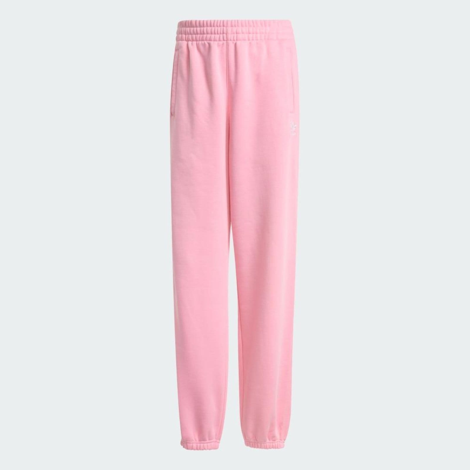 Vista 2 Calça jogger Essentials folgada em fleece adidas Originals Adidas rosa