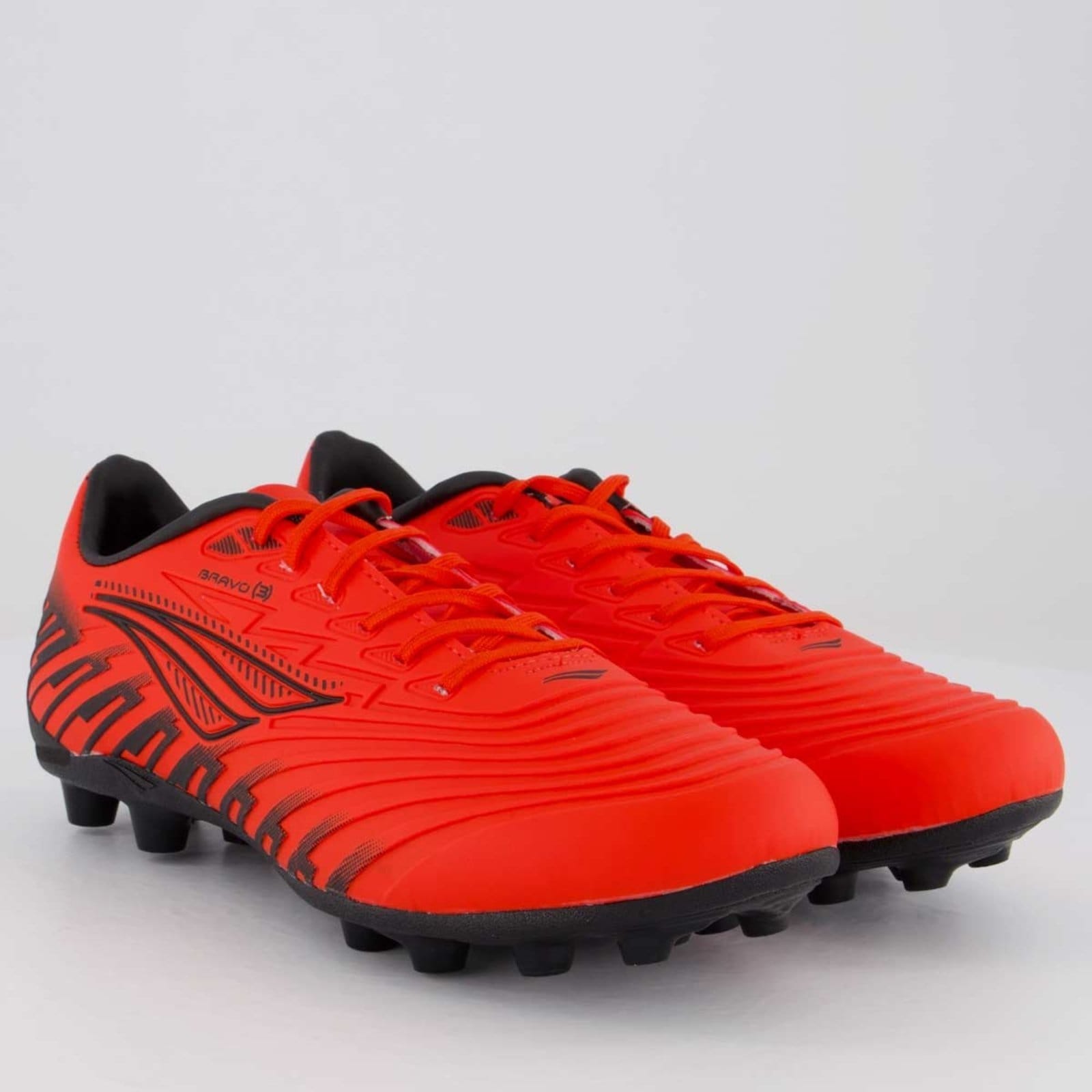 Vista 2 Chuteira Penalty Bravo Y-3.0 Campo Vermelha Penalty vermelho