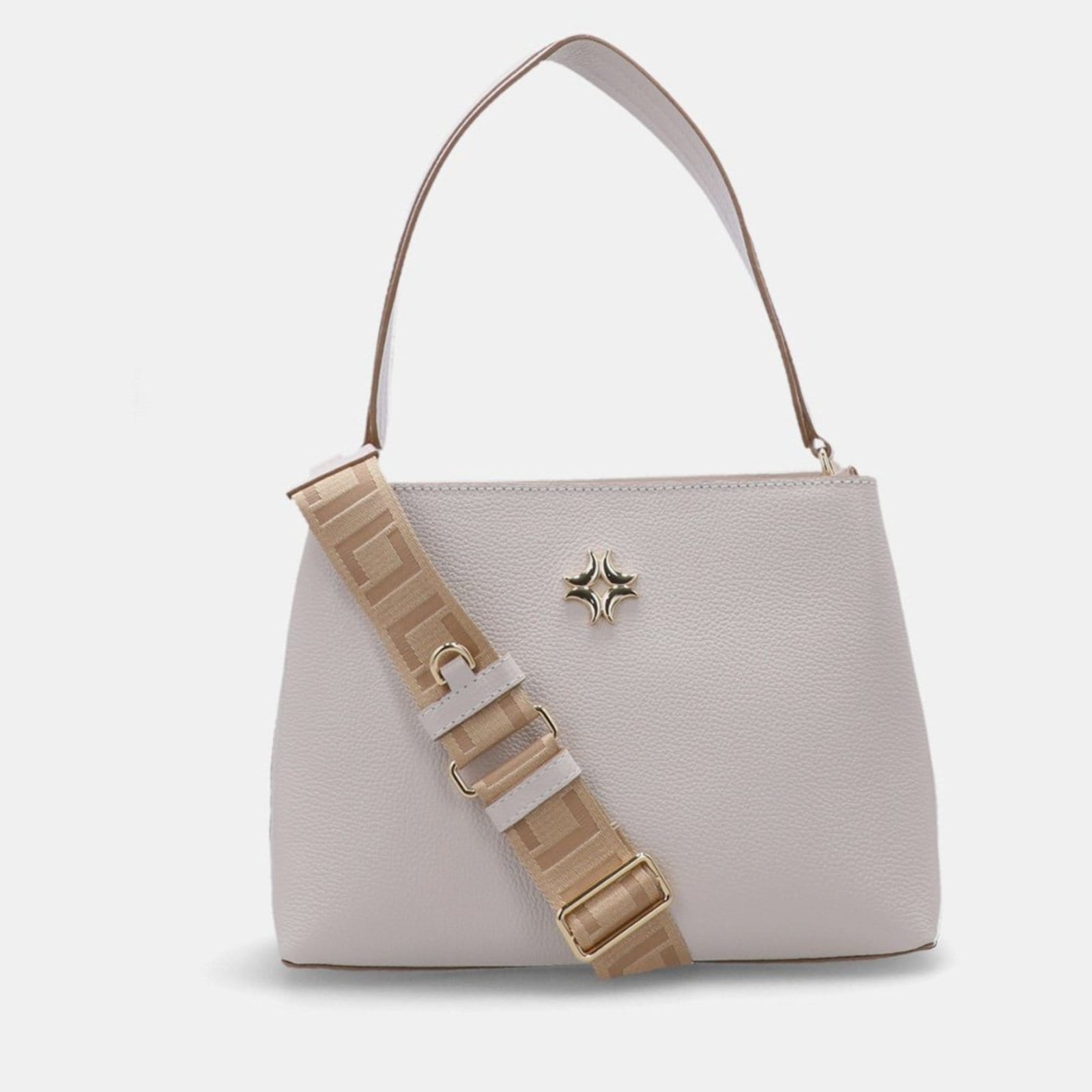 Vista principal Bolsa Selena Tote Média - 2000616 Luz Da Lua Off-white Luz Da Lua off-white white