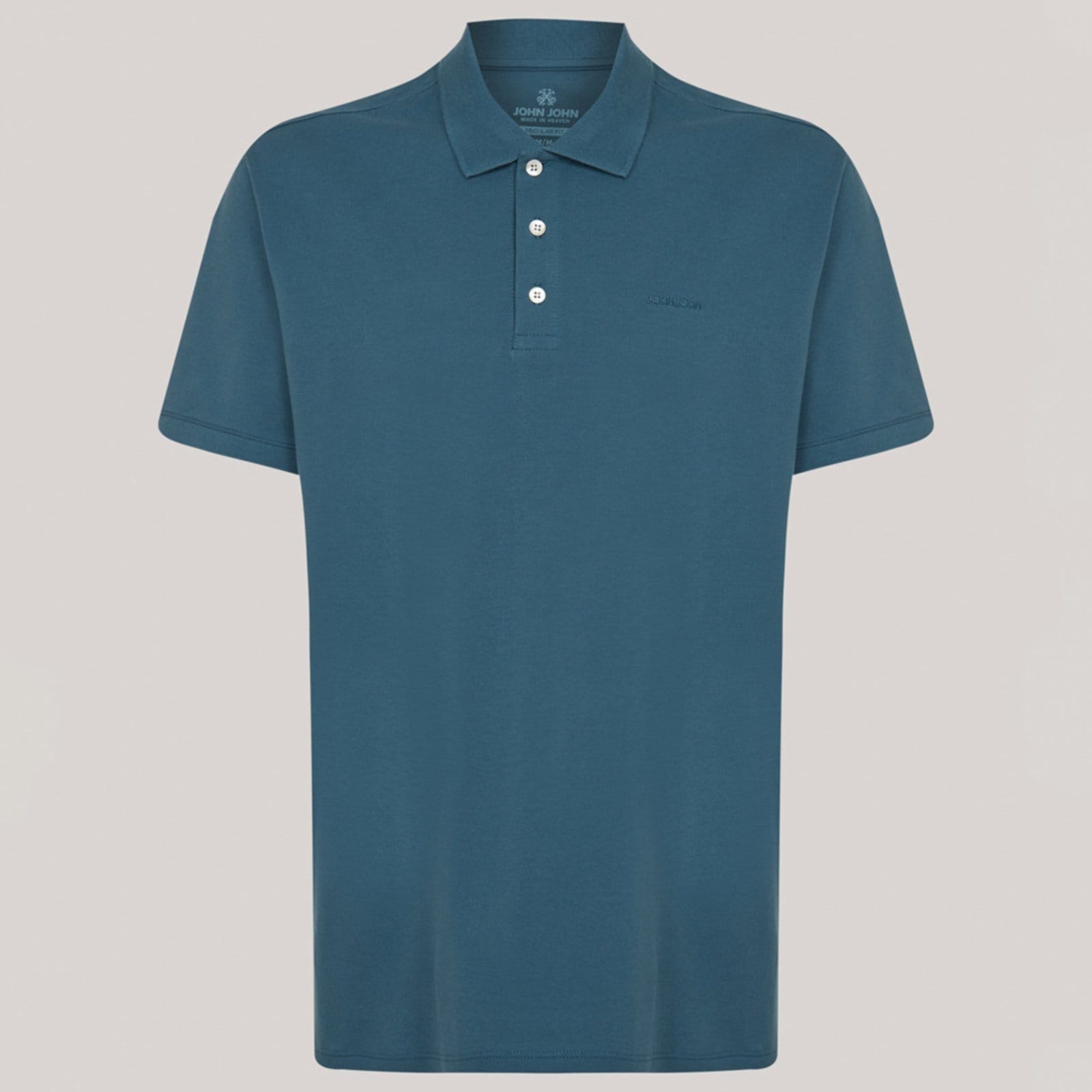 Vista principal Camisa Polo John John Regular New Pr26 Masculino John John azul