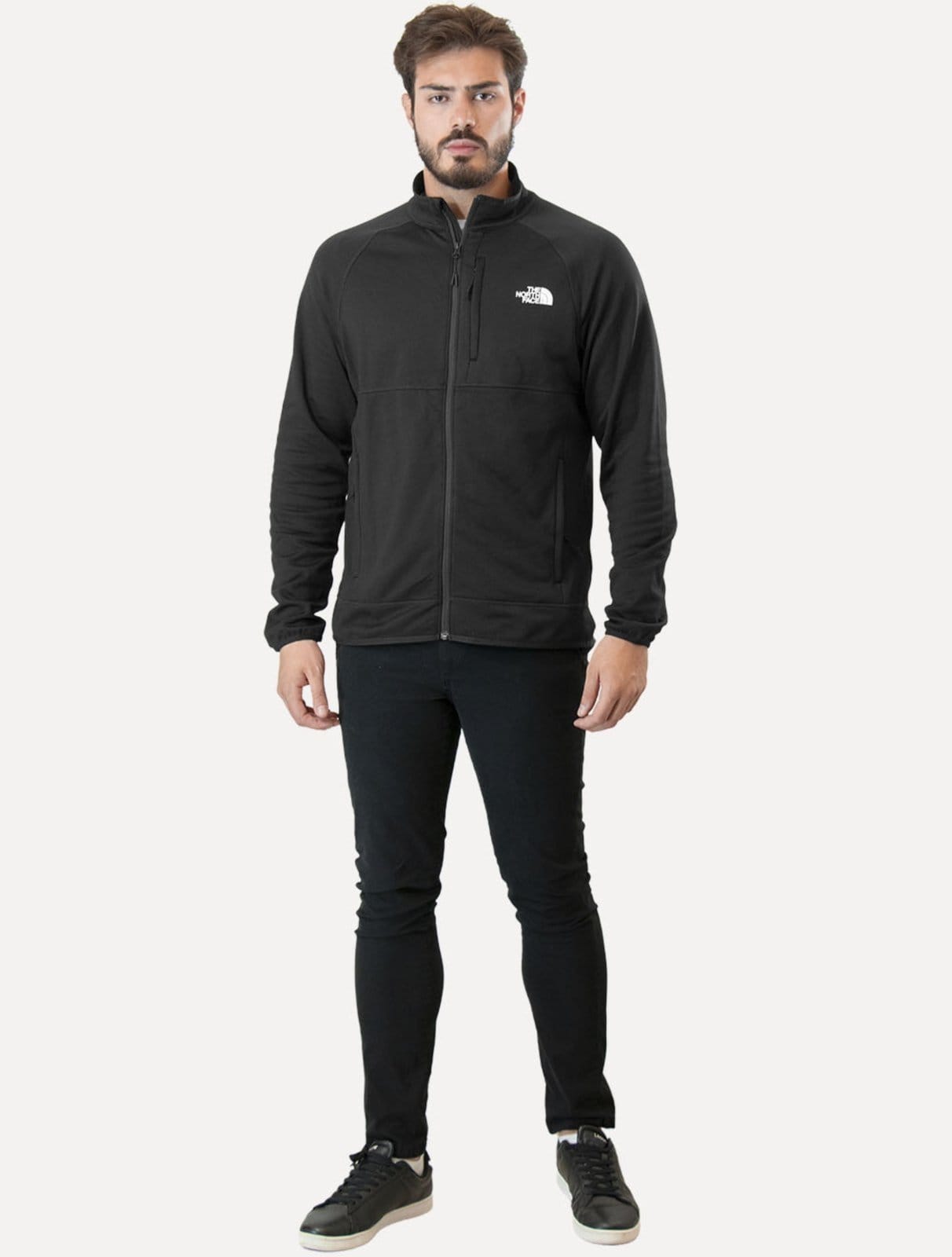 Vista 2 Blusa The North Face Masculina Fleece Canyonlands Full Zip Preta The North Face preto
