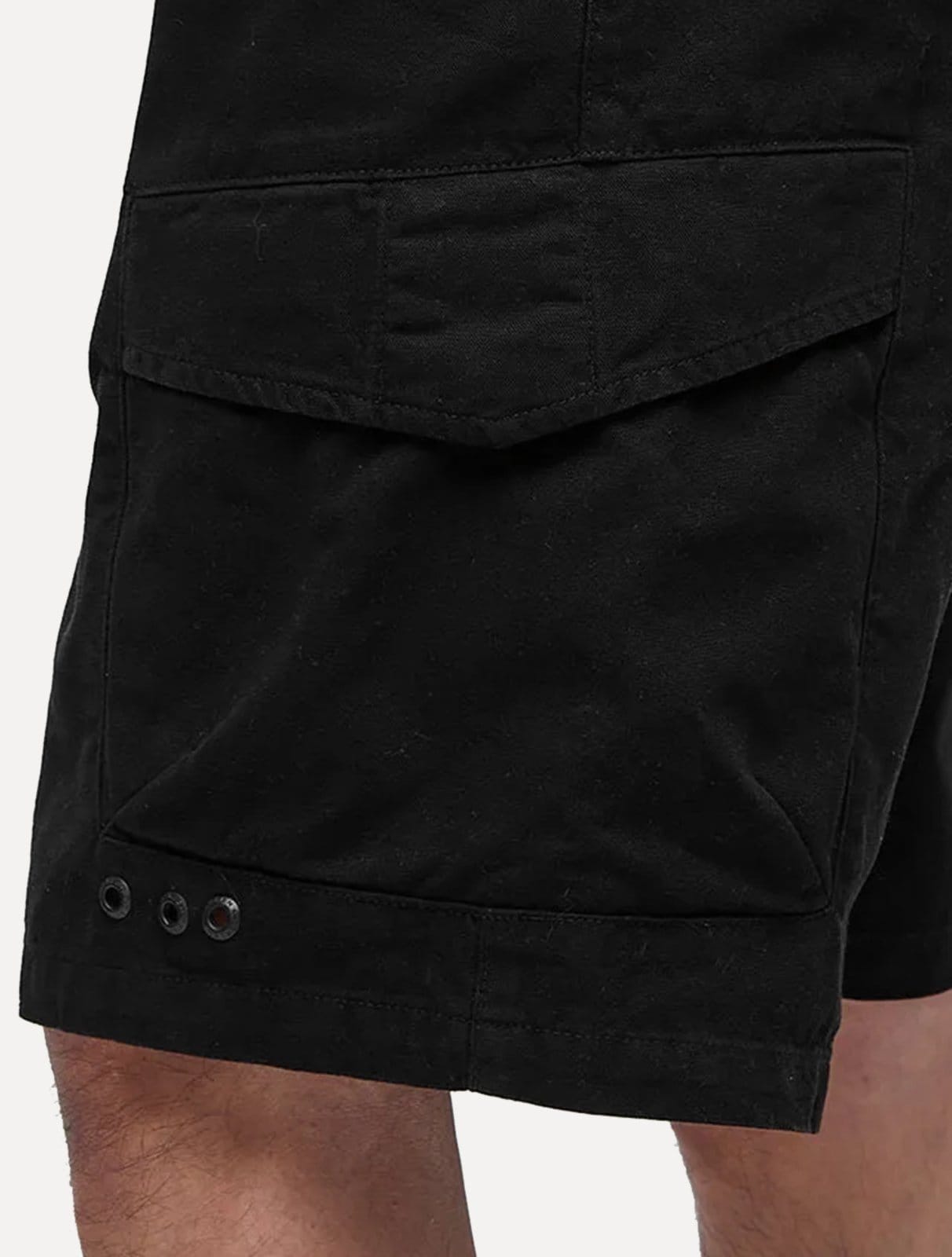 Vista 2 Bermuda Osklen Masculina Cargo Casual Nova Crystal Preta Osklen preto