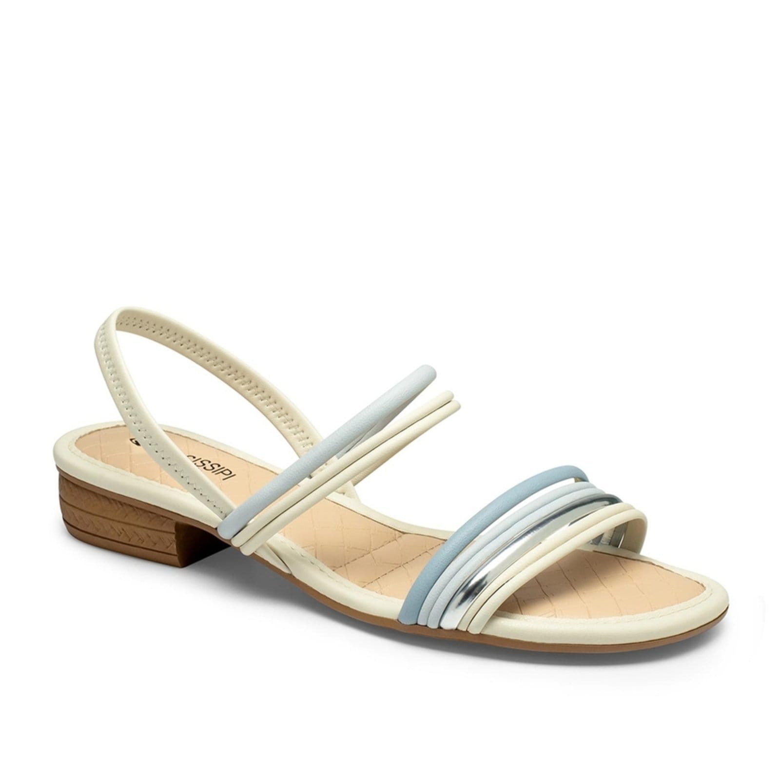 Sandália Feminina Mississipi Tiras Salto Baixo