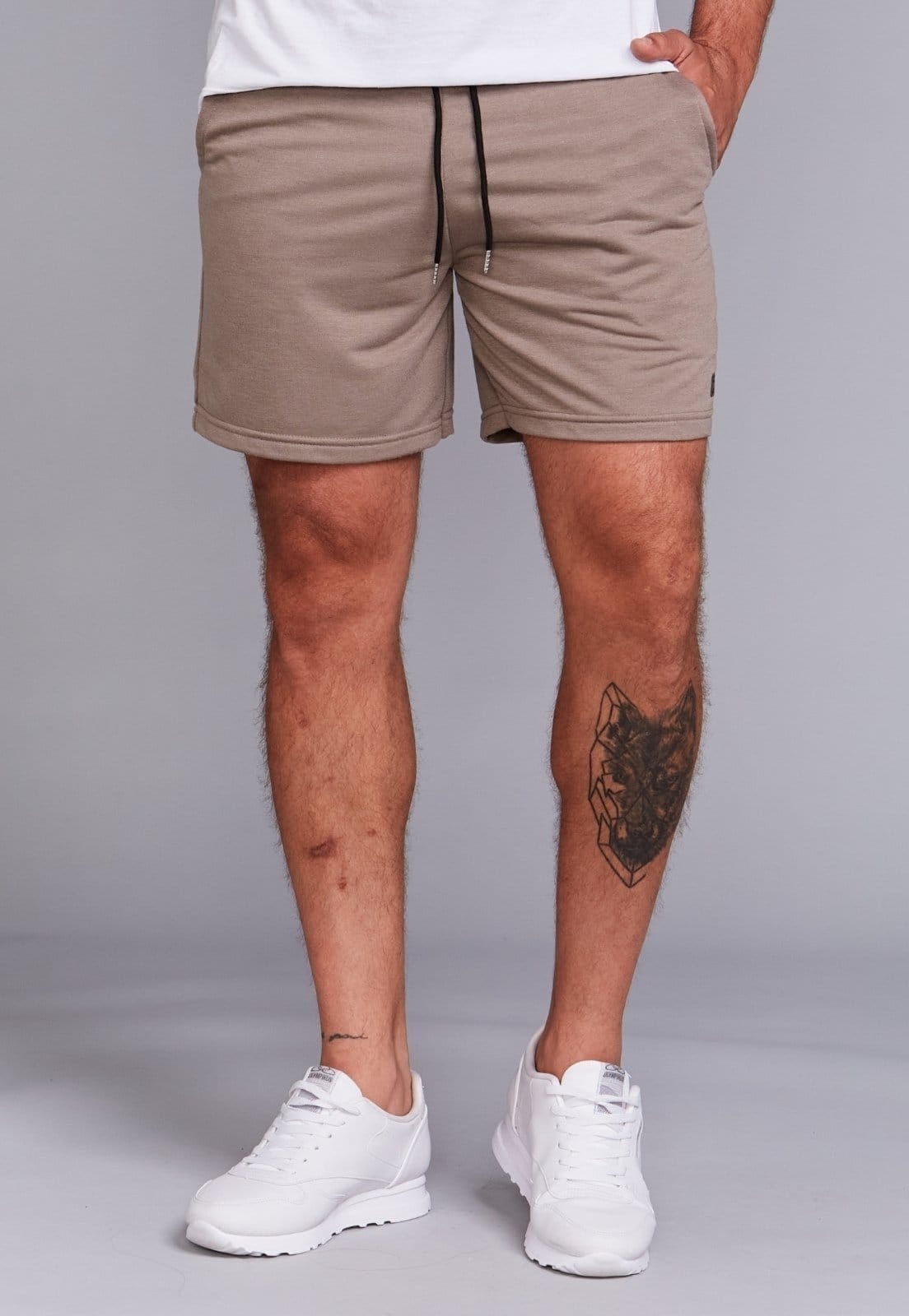 Shorts Moletinho Casual Masculino Daze Modas Chumbo