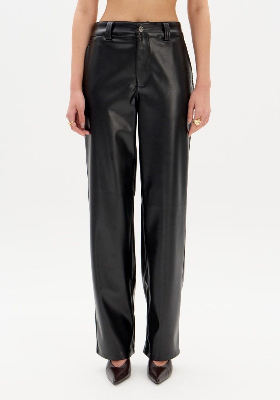 Vista 2 Calça Reta Cintura Média My Favorite Things preto