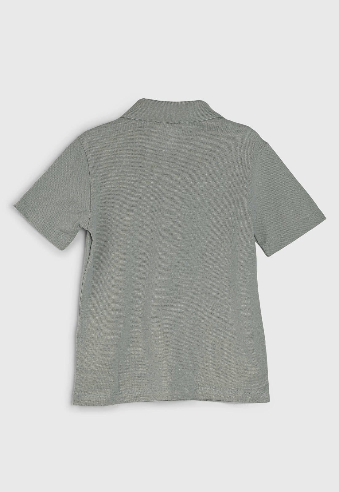 Vista 2 Infantil - Polo Hering Piquet Hering Kids verde