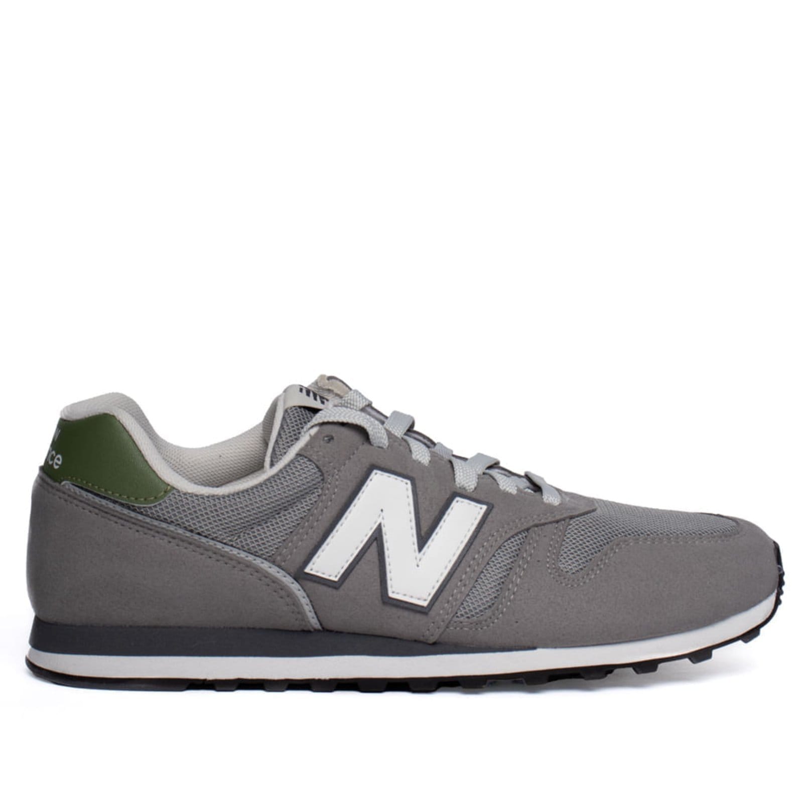 Tênis Masculino New Balance Camurça EVA Cinza/Verde