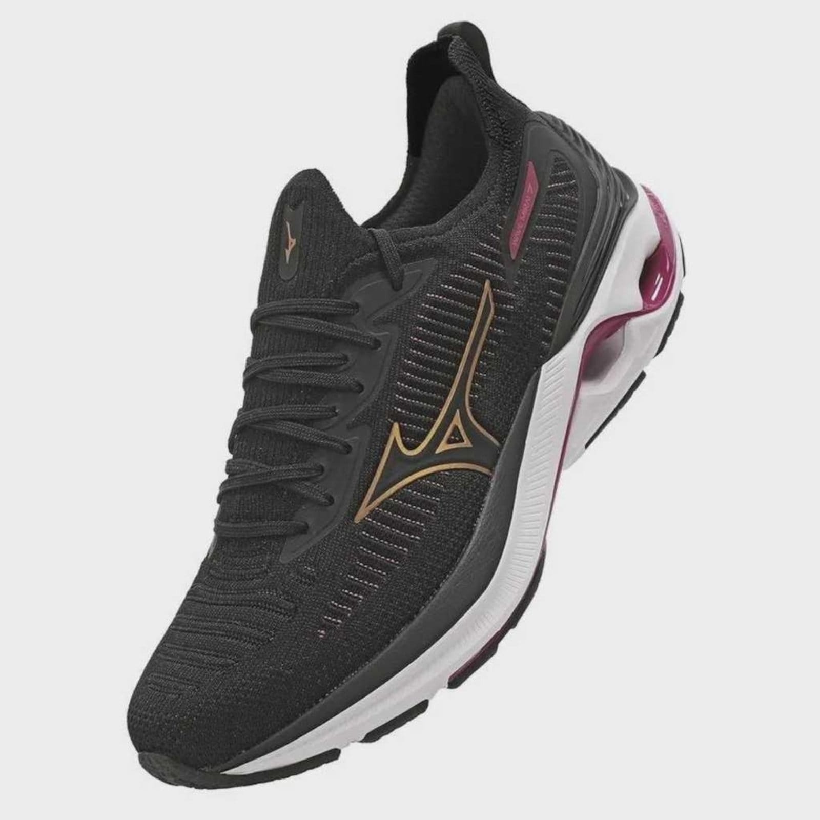 Vista 2 Tênis Feminino Mizuno Wave Mirai 7 Mizuno preto
