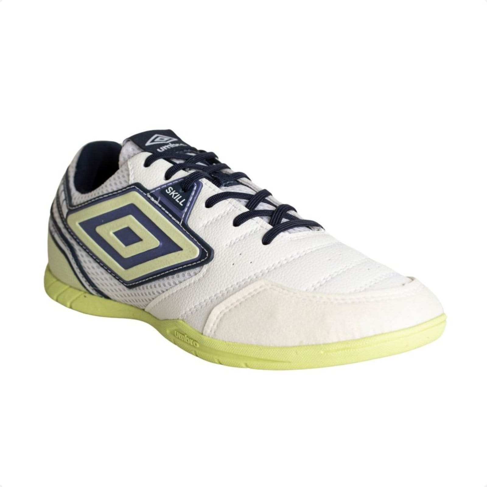 Vista 2 Chuteira Indoor Masculina Umbro Skill Umbro branco