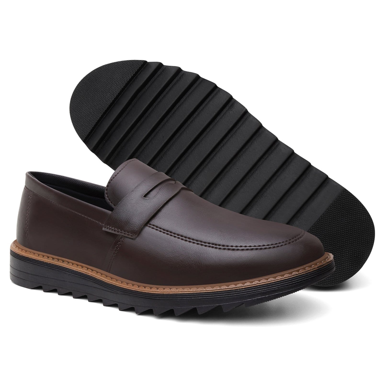 Sapato Social Masculino Mocassim Drive Moderno Até
