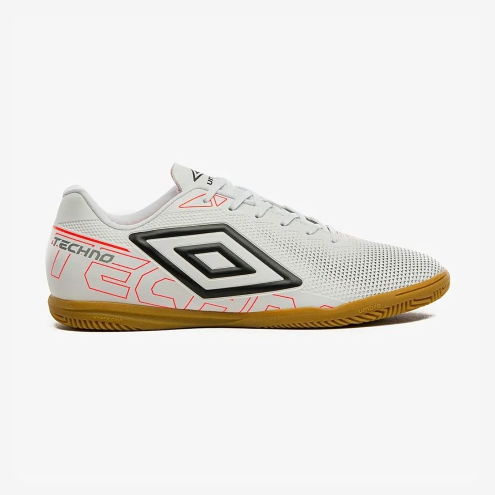 Vista principal Chuteira Indoor Masculino Indoor Umbro Techno U01fb00167 Umbro branco