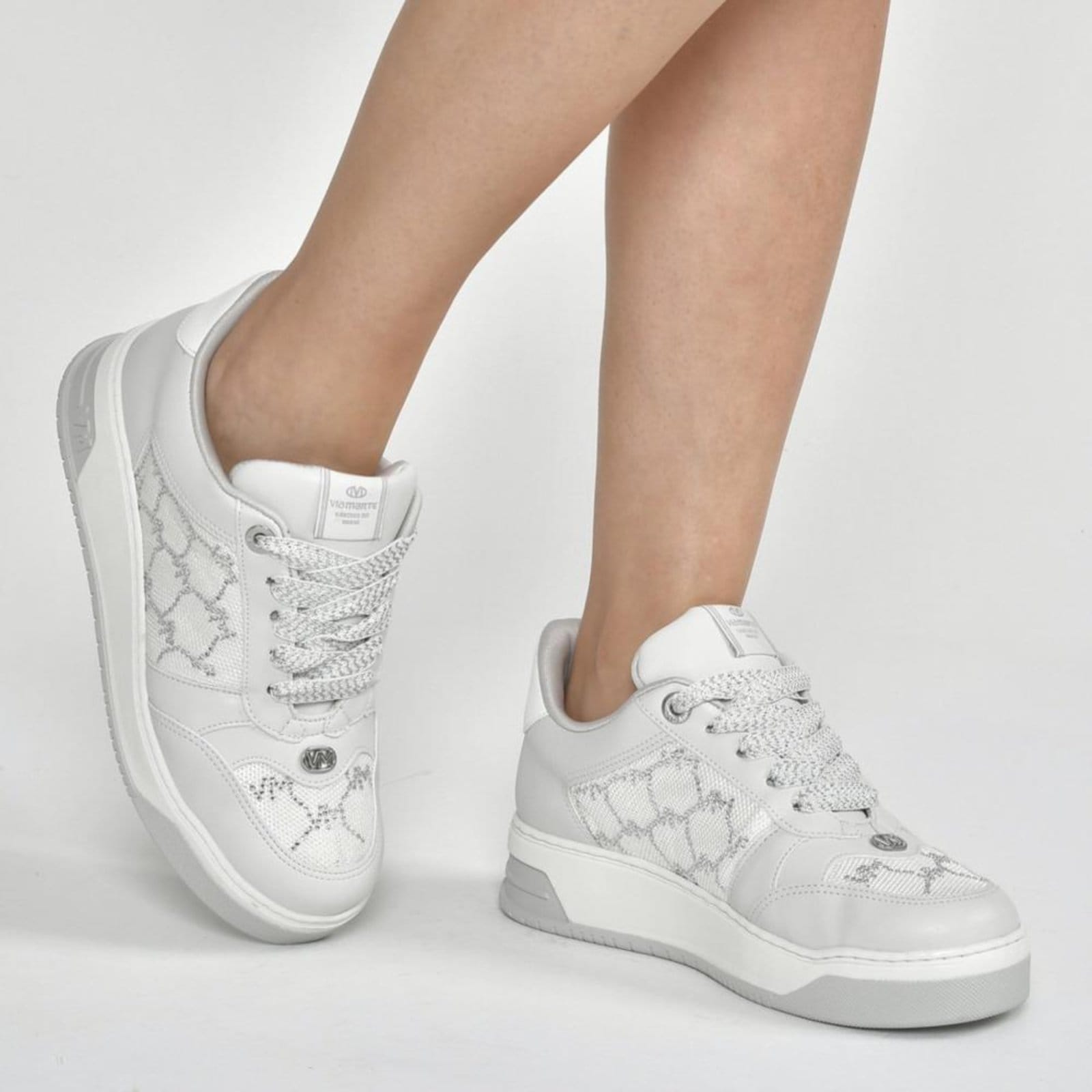 Vista 2 Tênis Feminino Via Marte 232-004 Ice VIA MARTE incolor