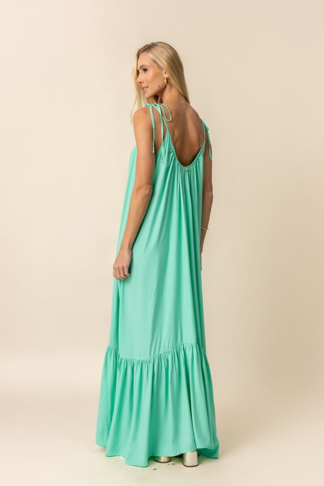 Vista 2 Vestido Trancoso Menta VIC BRAND verde