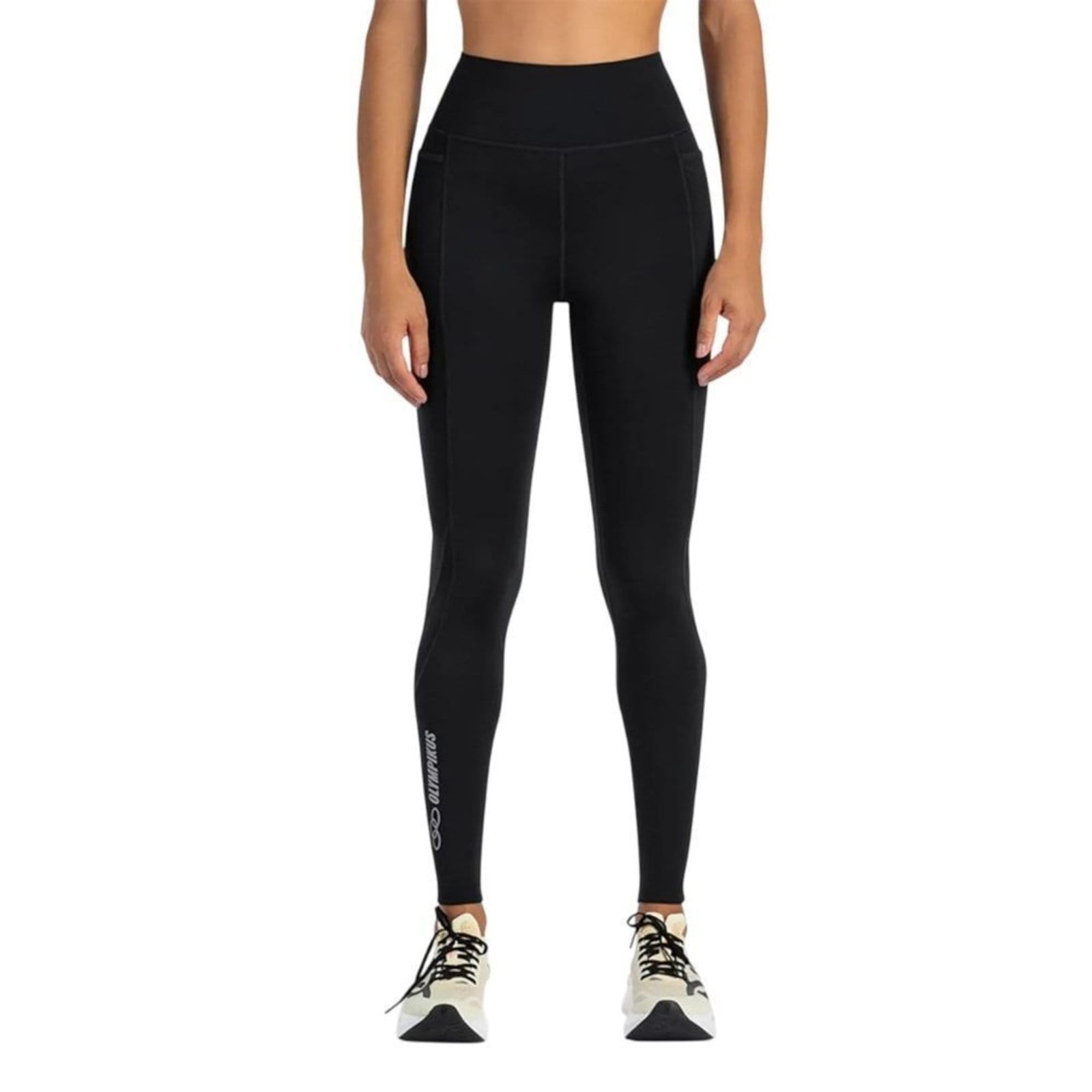 Vista principal Calça Legging Olympikus Funcional Feminina OLYMPIKUS preto