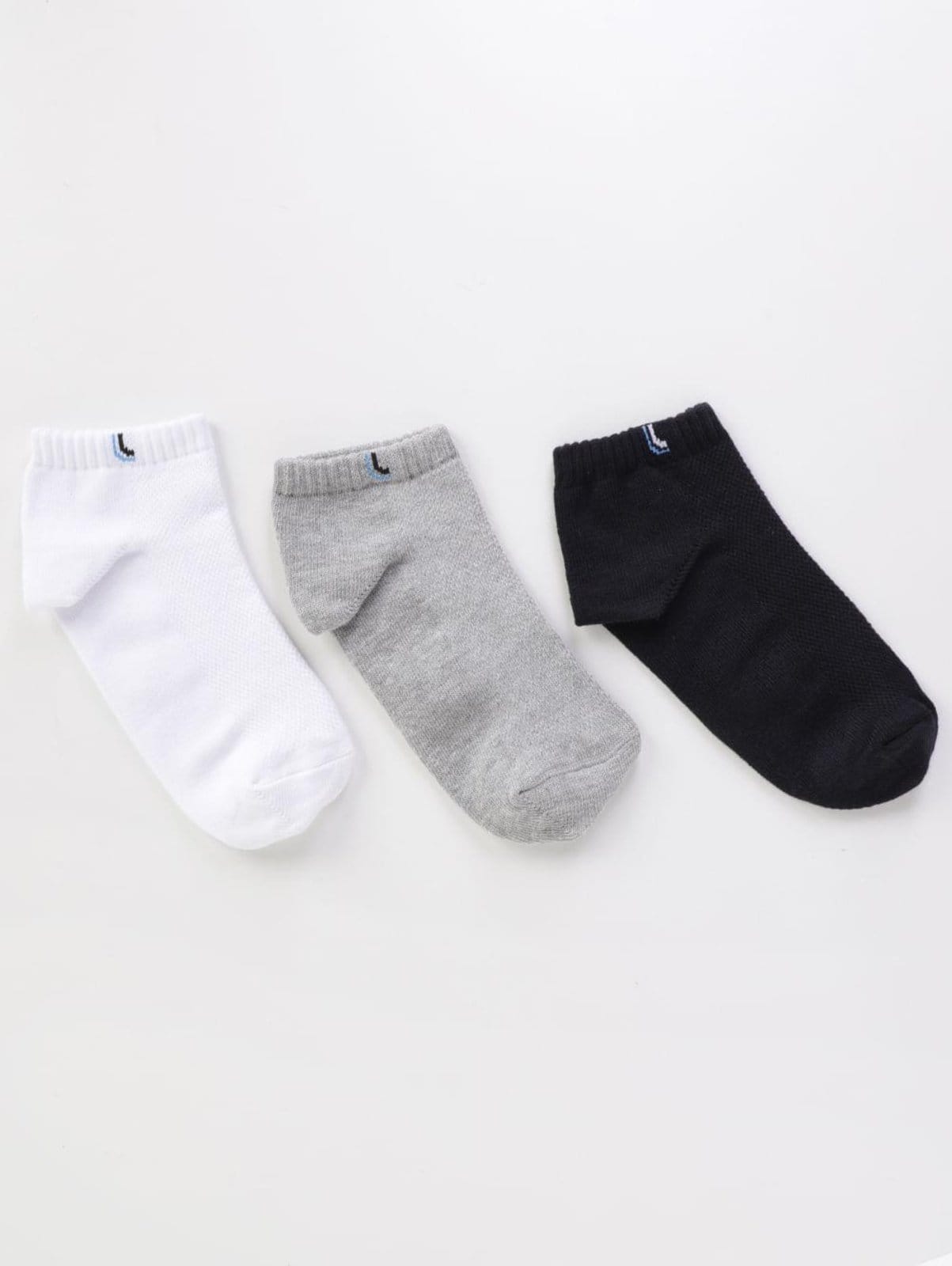 Kit 03 Meias Lupo Masculinas MESCLA BRANCO