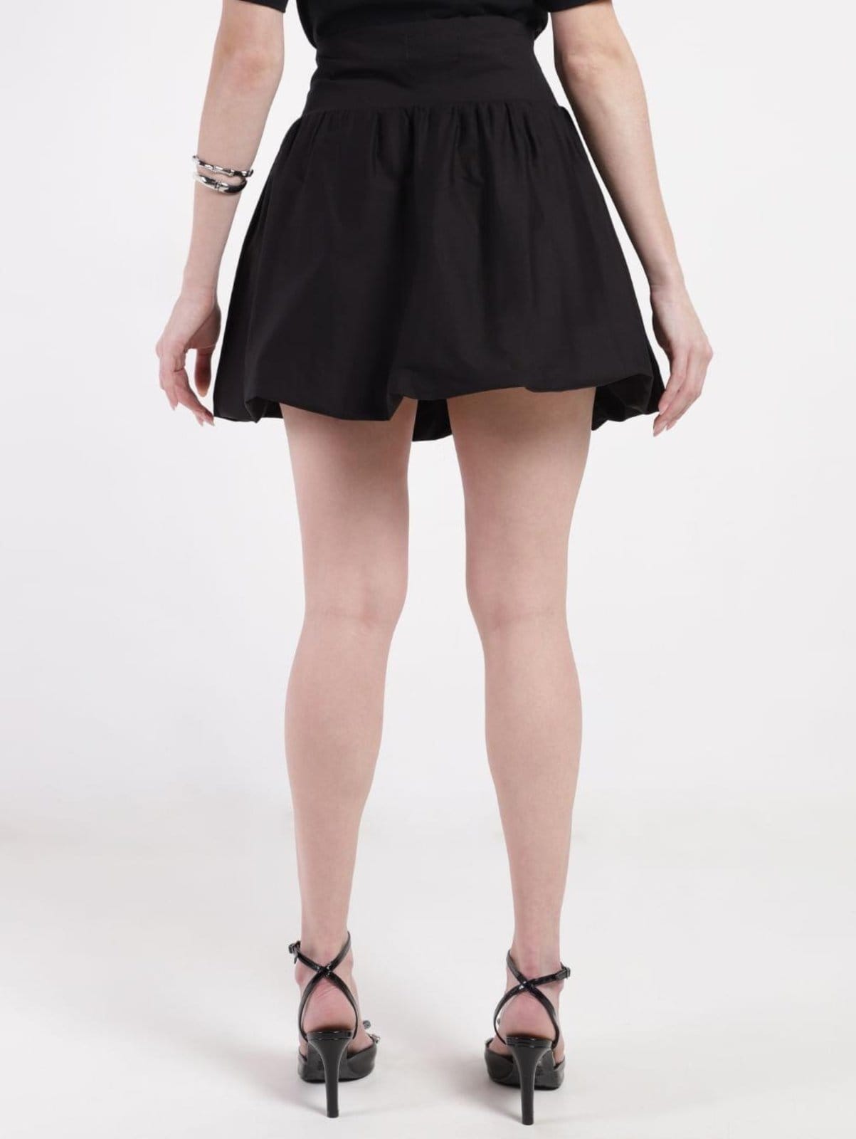 Vista 2 Saia Balonê Autentique Feminina Autentique preto
