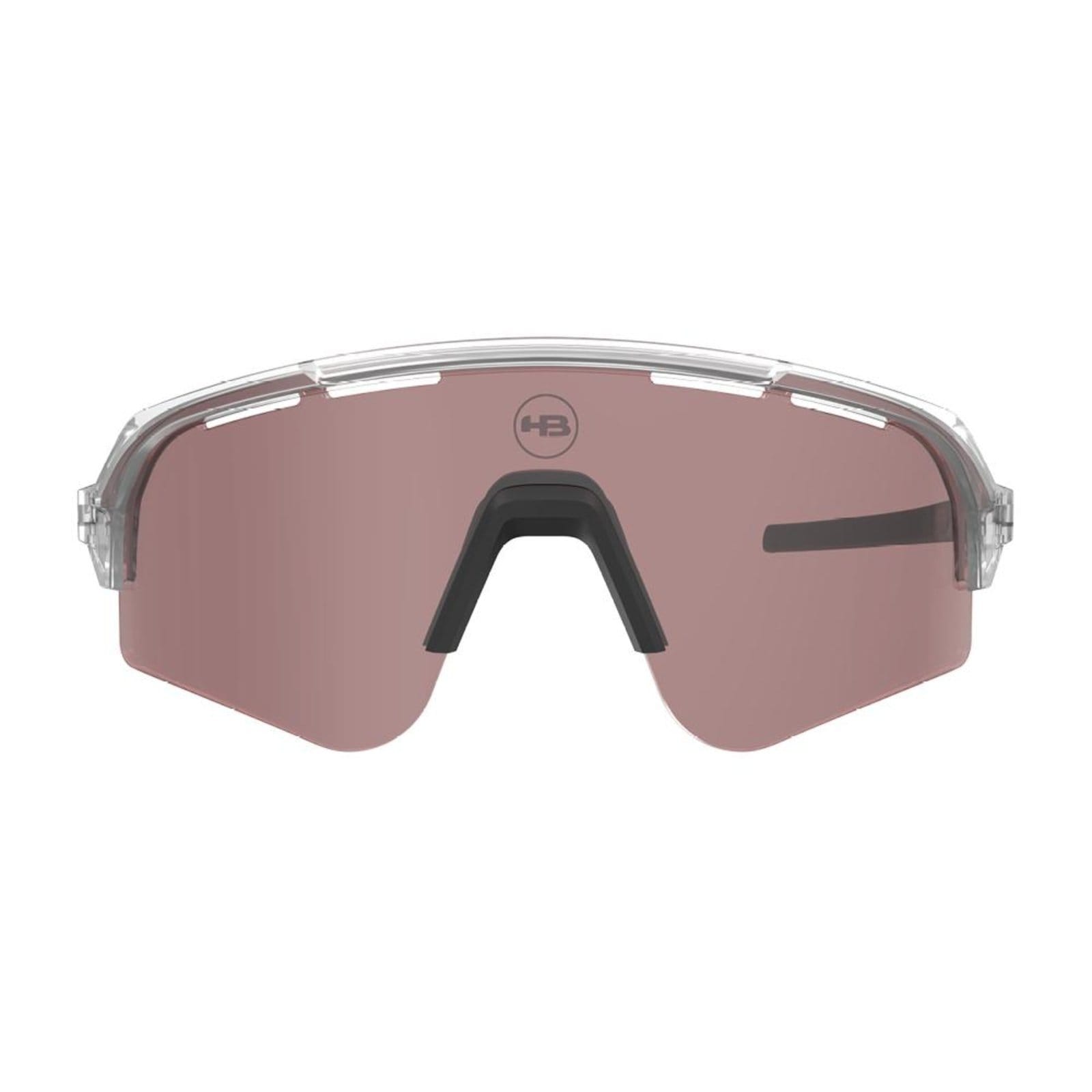 Vista 2 Óculos de Sol HB Edge S Gloss CrystalNose M Black Amber Hb preto black