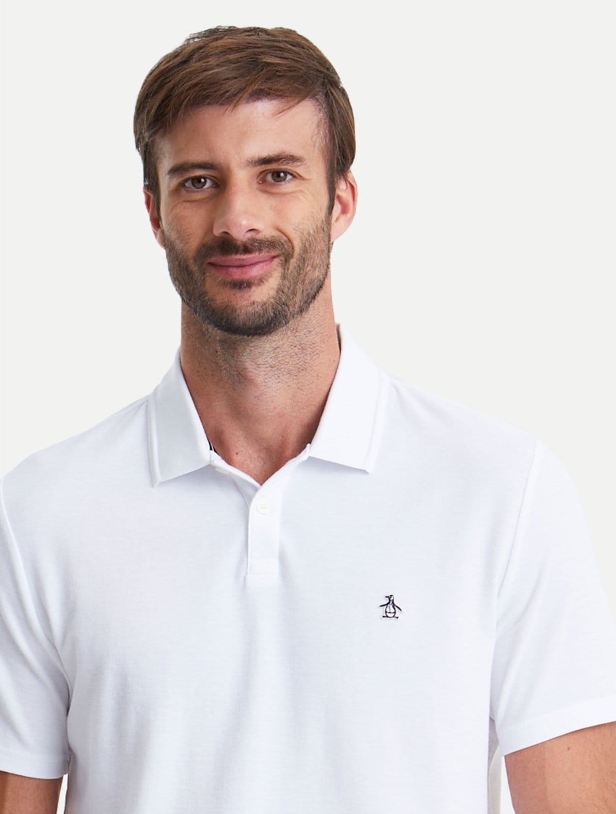 Vista 2 Polo Original Penguin Piquet OCKB11970 Branca Penguin branco