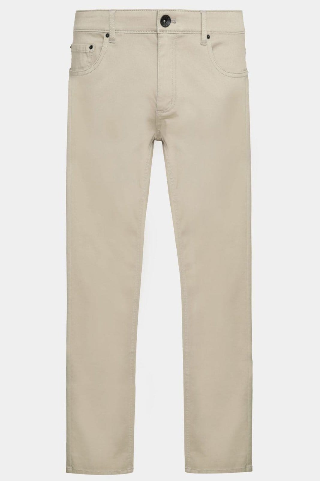 Calça Aramis 5 Pockets Slim Color Comfort Caqui