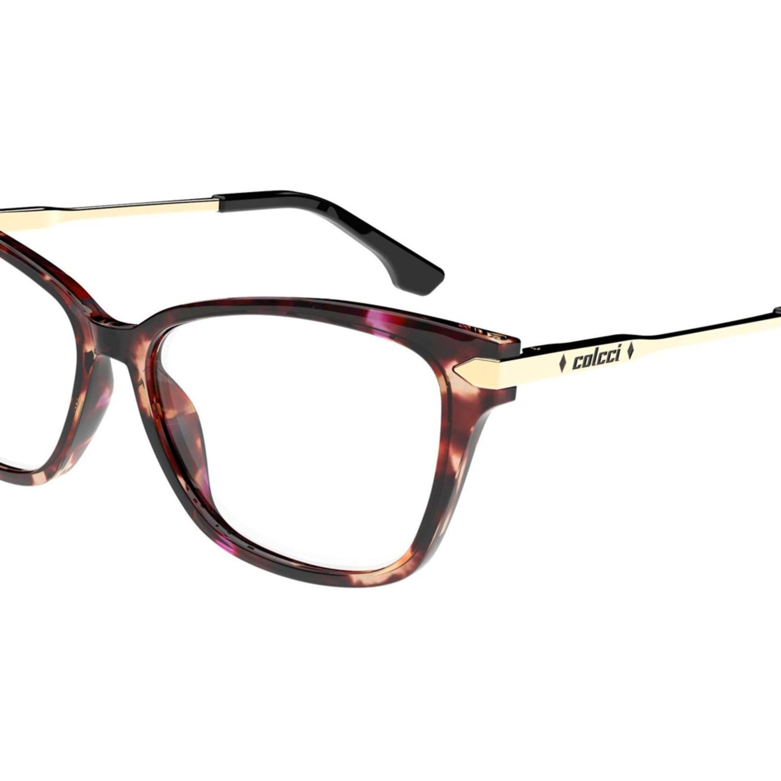 Vista 2 Armação Colcci Frida C6097FA555 Feminino Colcci marrom