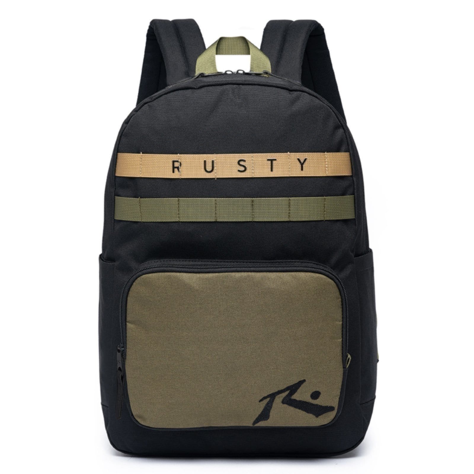 Mochila Bolsa Masculina Rusty Escolar Viagem Reforçada