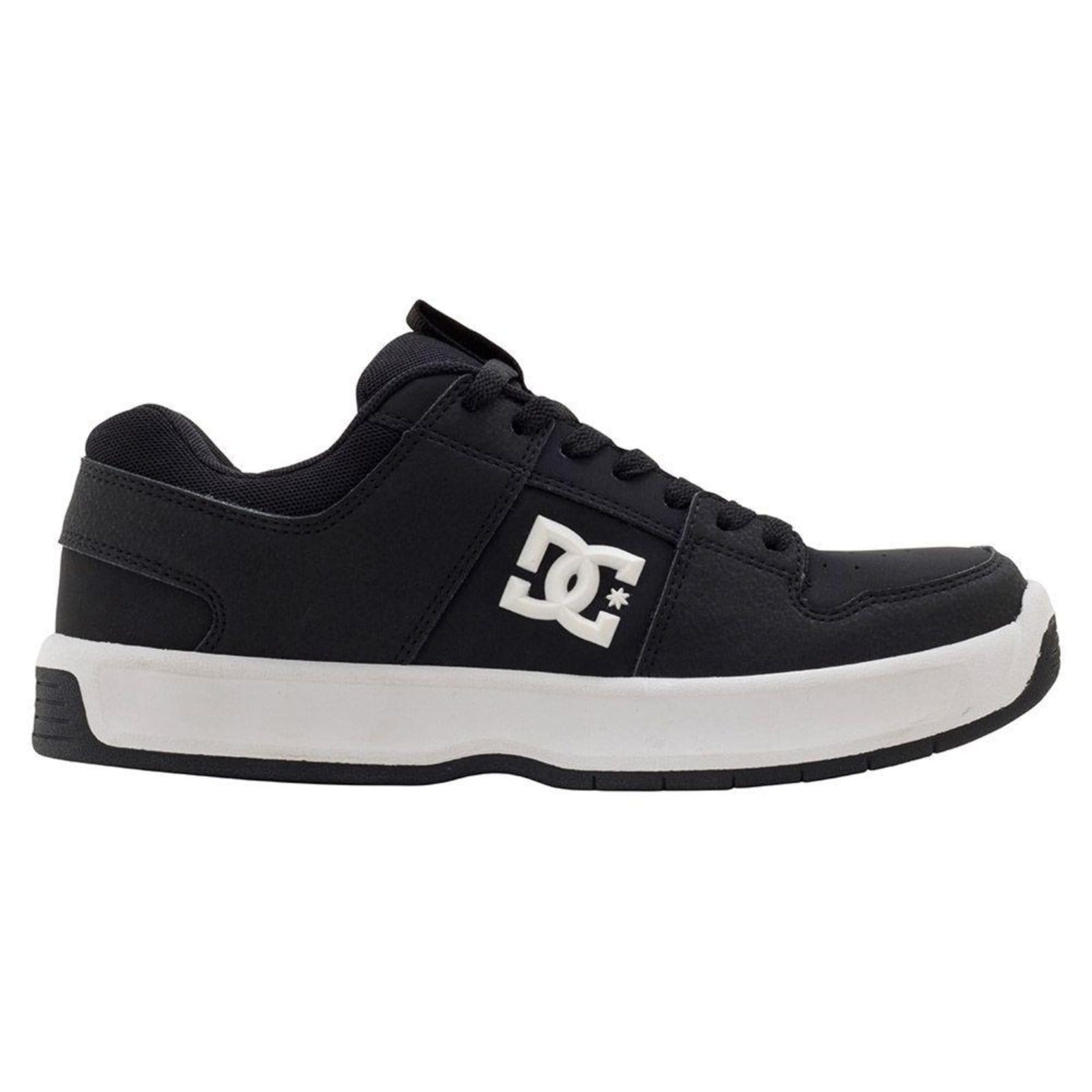 Vista 2 Tênis DC Shoes Lynx Zero Masculino Branco DC Shoes preto