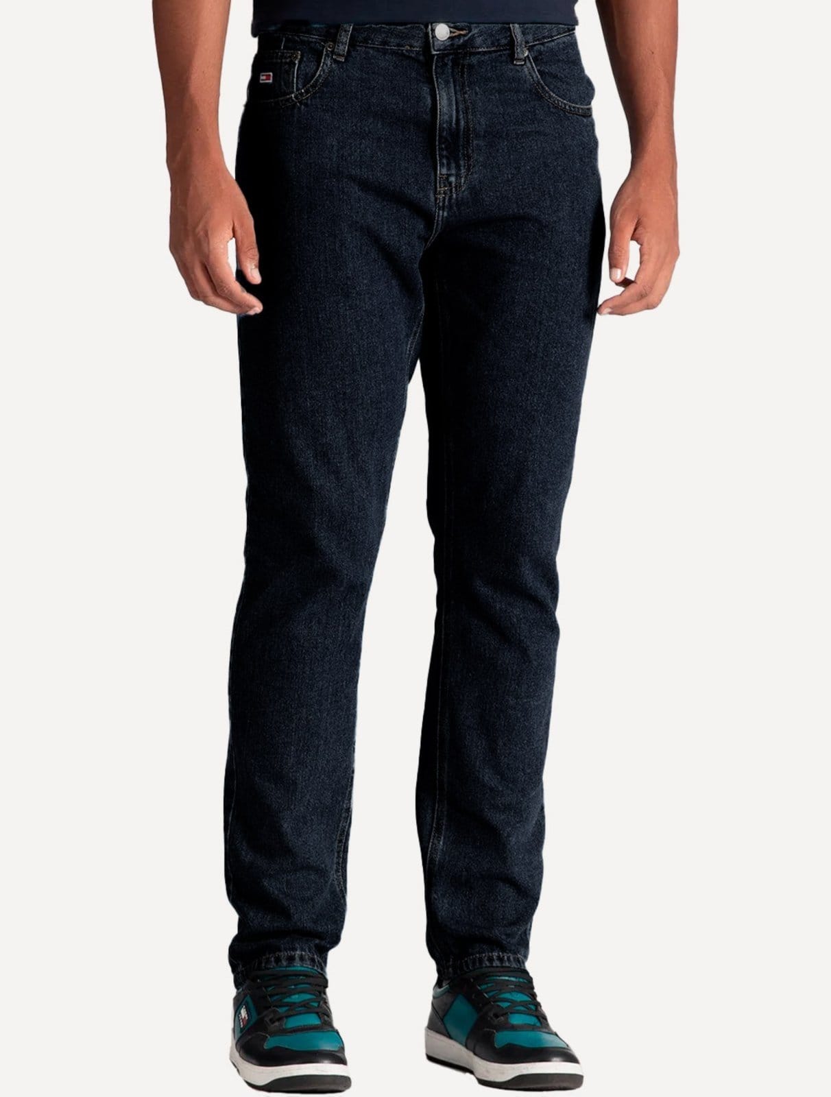 Calça Tommy Masculina Regular Straight Ryan Escura