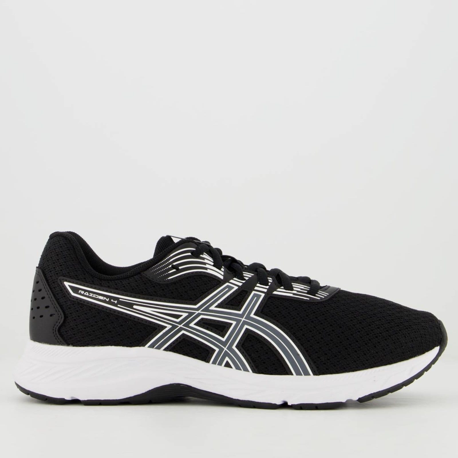 Vista principal Tênis Asics Raiden 4 ASICS preto