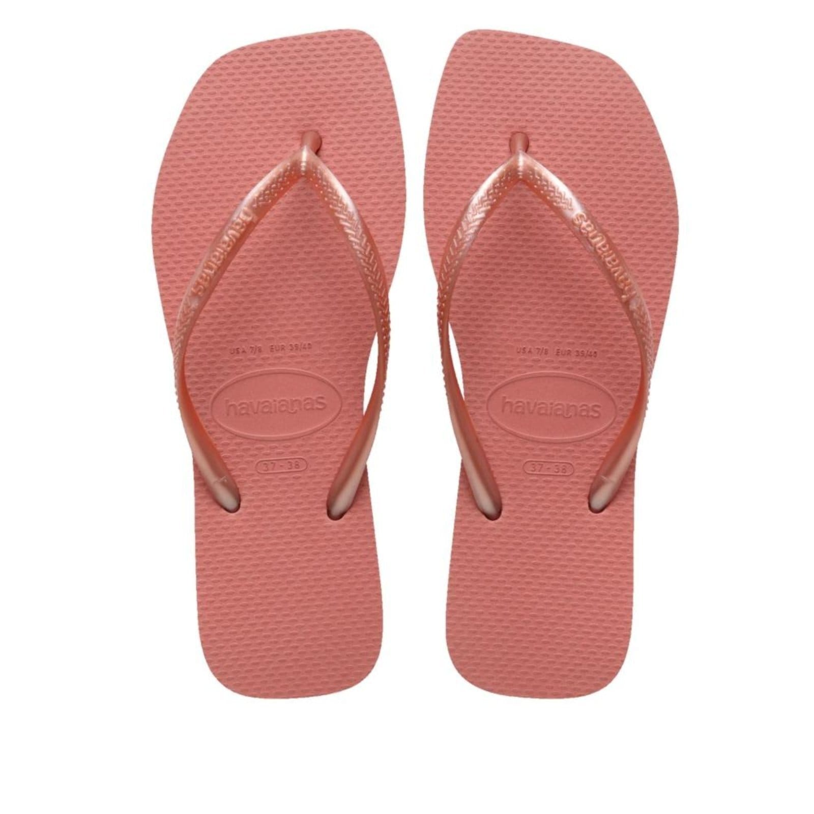 Chinelo Feminino Havaianas Glitter Slim Square Canyon