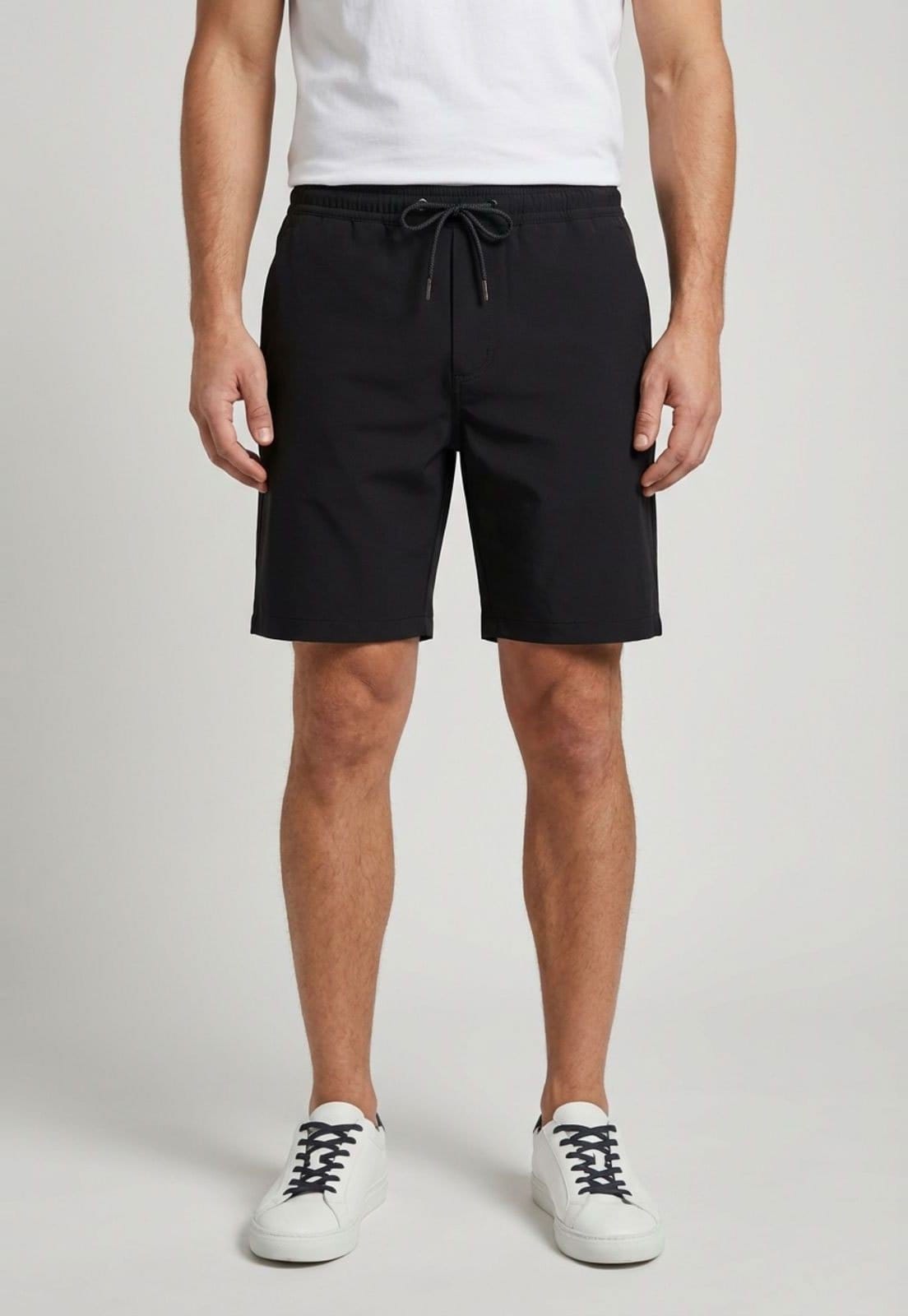 Vista principal Shorts Masculino Aleatory Cós Ajustável Aleatory preto