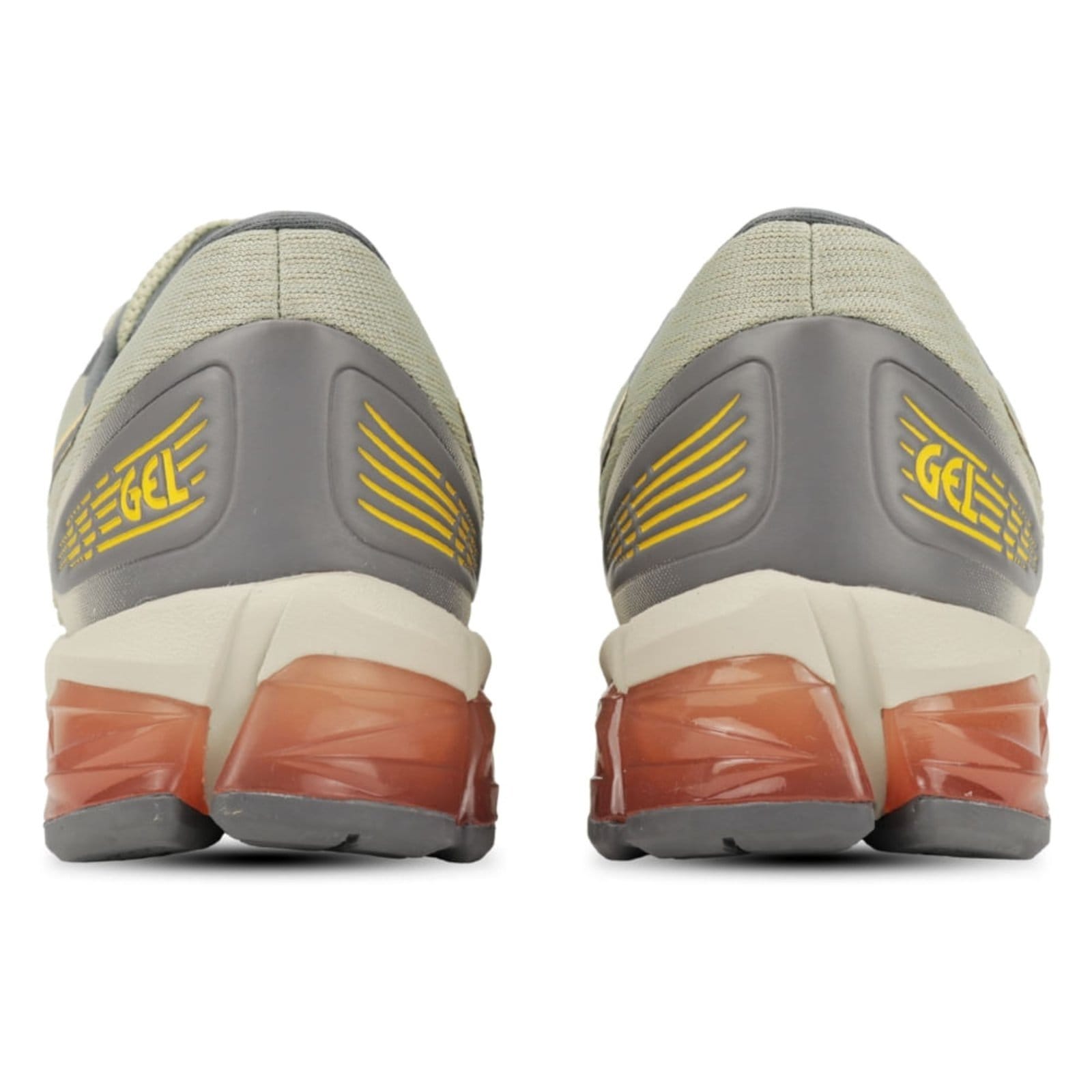 Vista 2 Tênis ASICS GEL-Quantum 180 Fly - Masculino Amarelo ASICS cinza