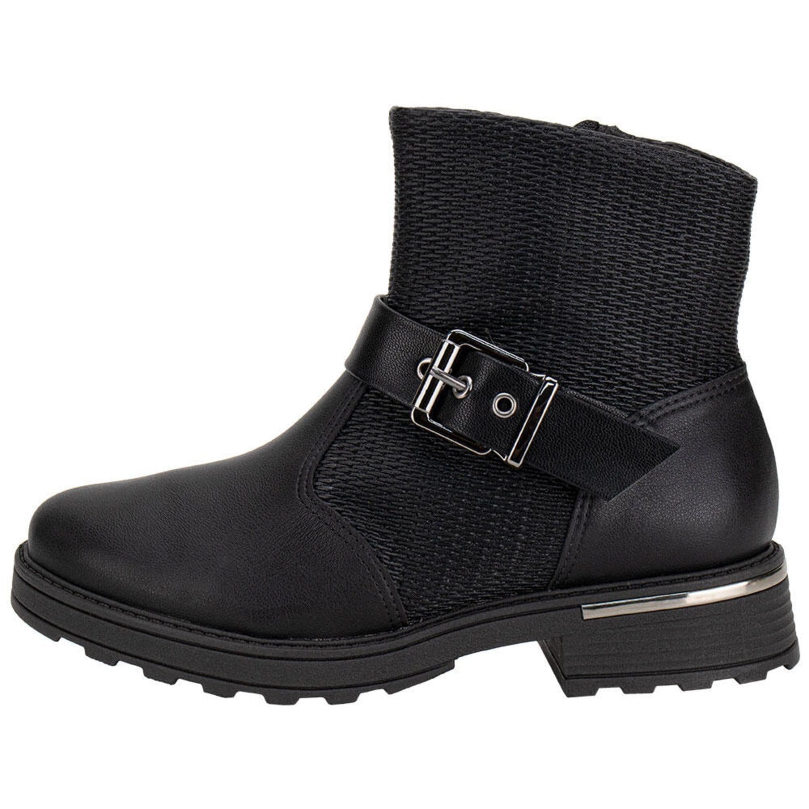 Vista 2 Bota Feminina Cano Baixo Maxi Piccadilly 735026 0087350 Piccadilly preto